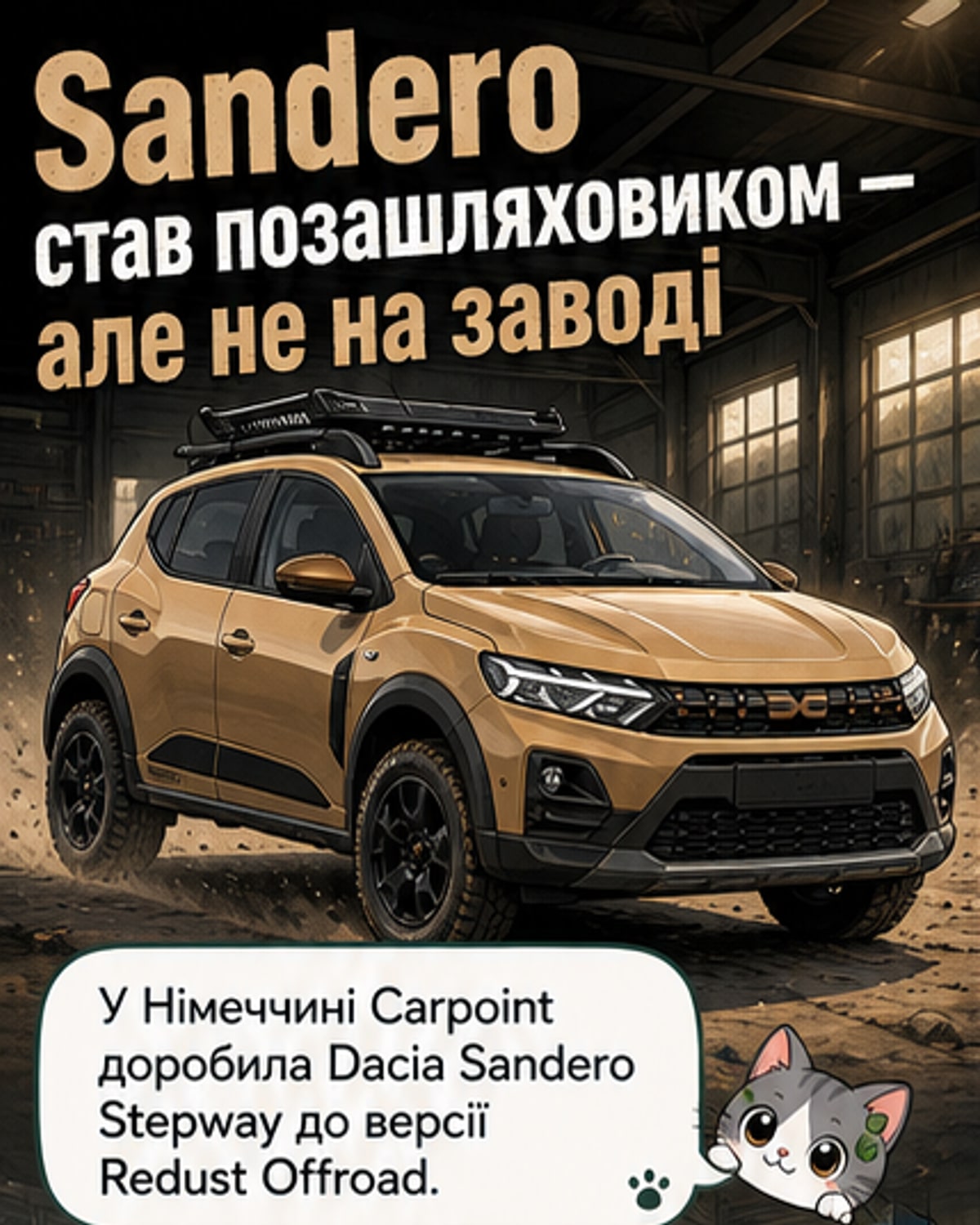 Німці перетворили Sandero на позашляховик