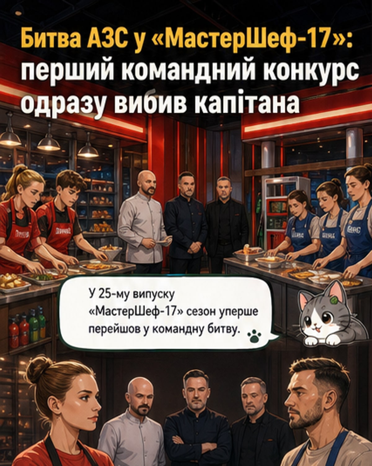 Хто вилетів після битви АЗС