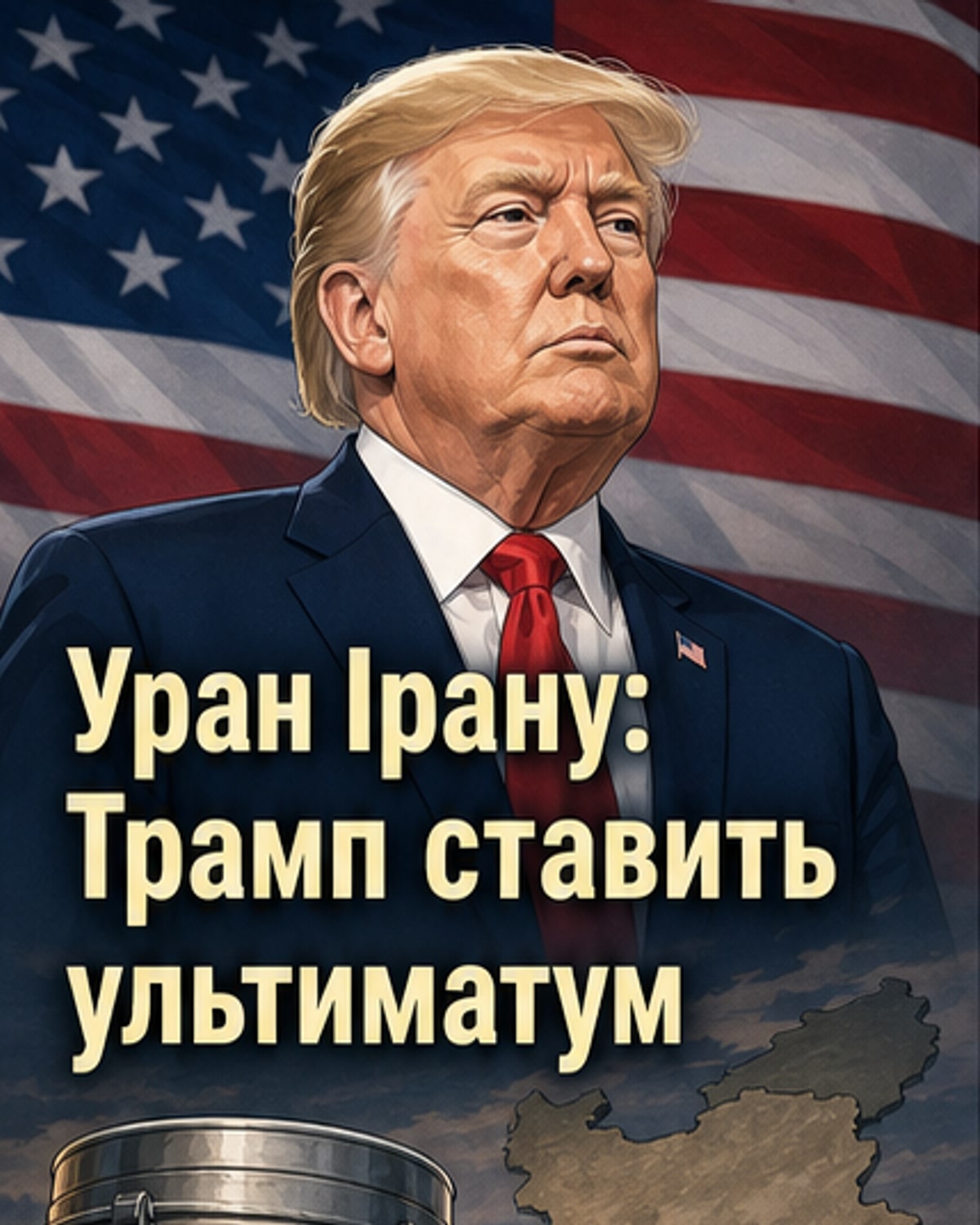 Трамп вимагає від Ірану — уран або знищення