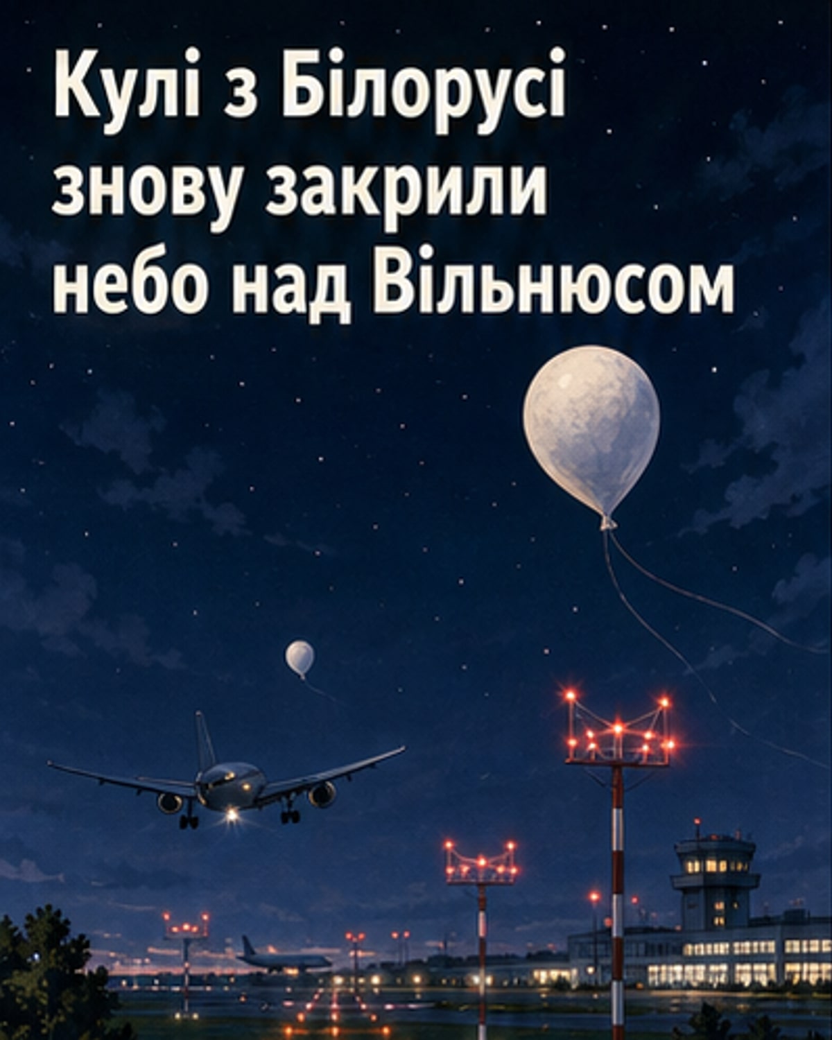 Литва викликала Білорусь через повітряні кулі