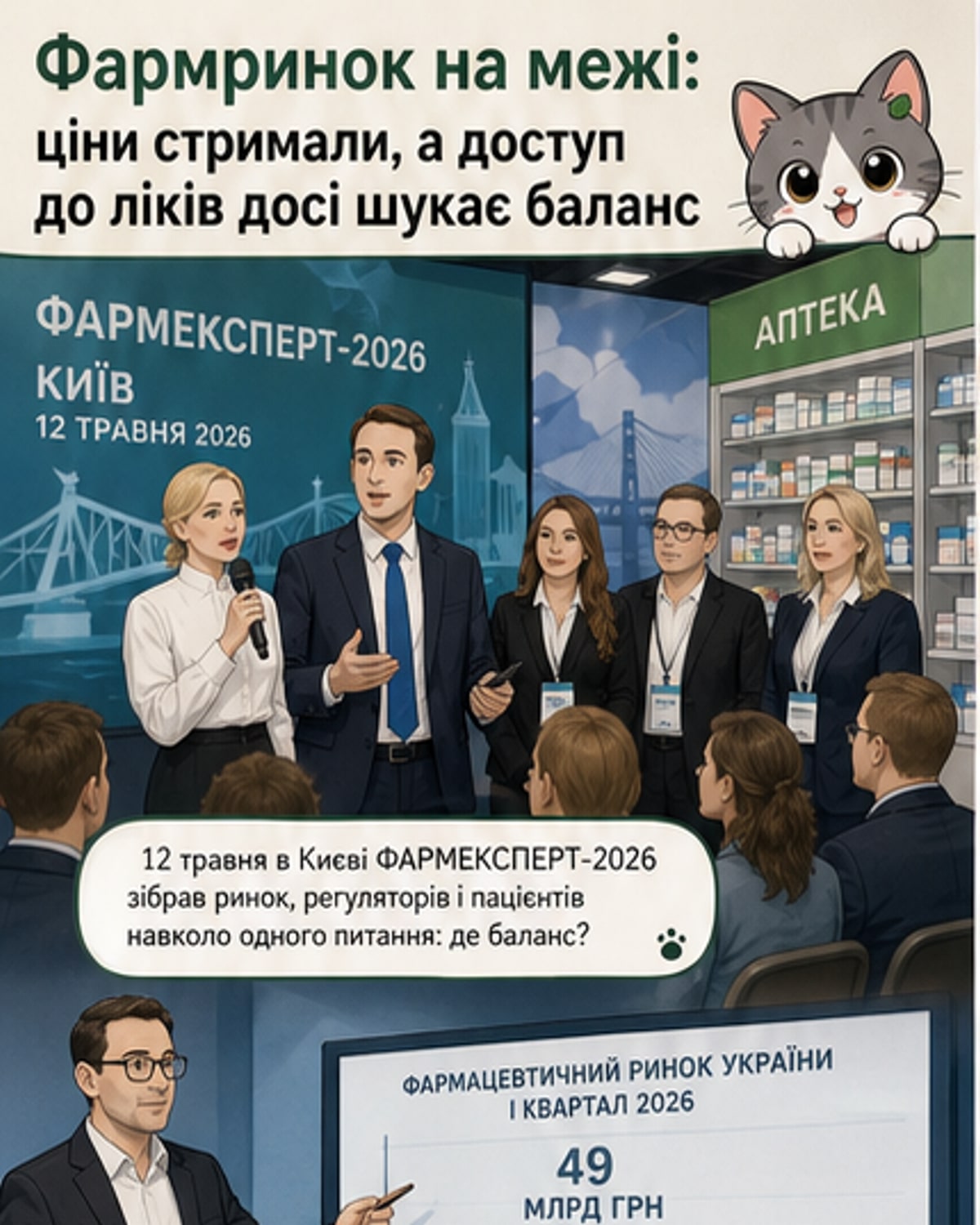 Фармацевтичний ринок України: баланс між регуляцією, економікою та доступом до терапії