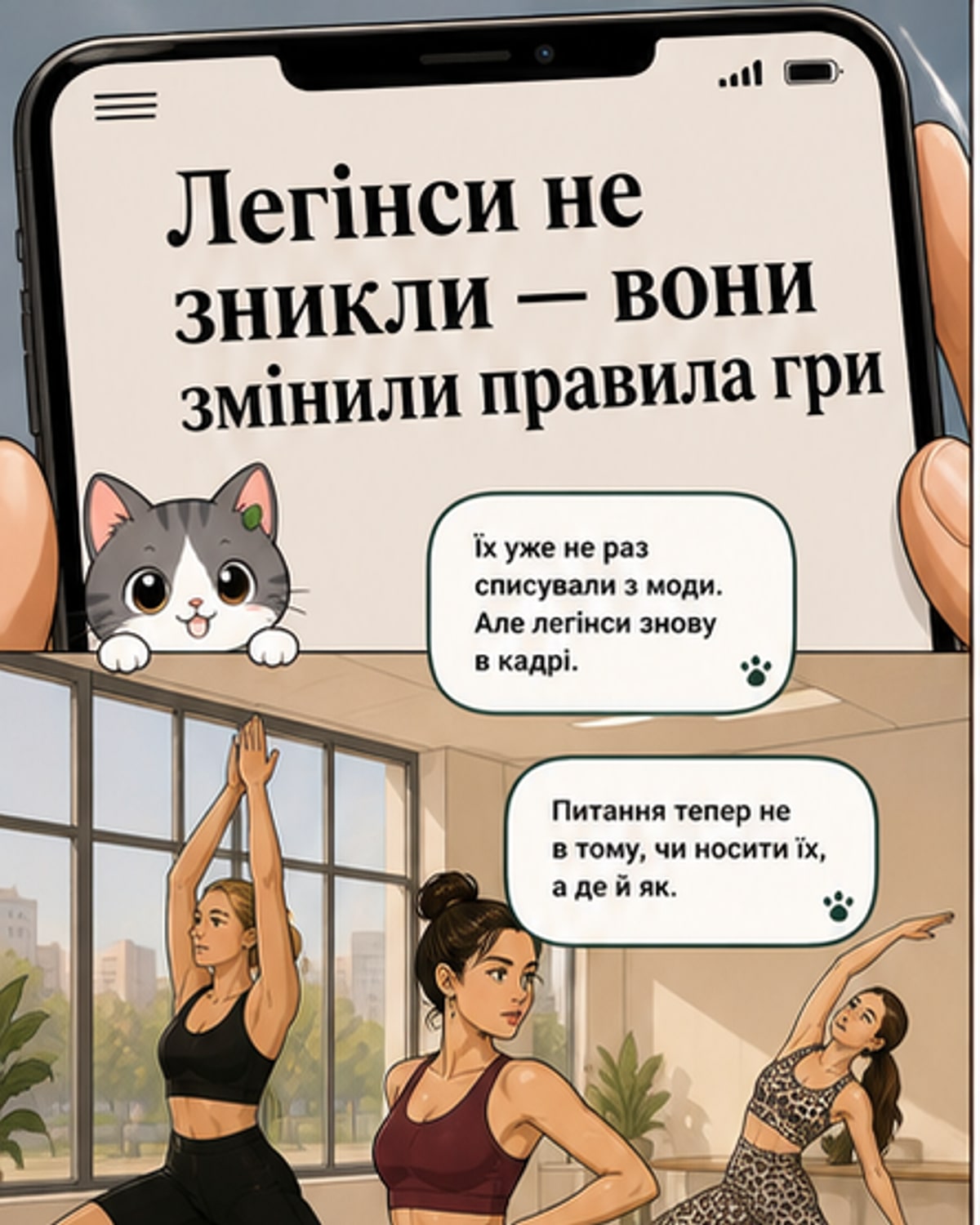 Легінси повернулися в моду