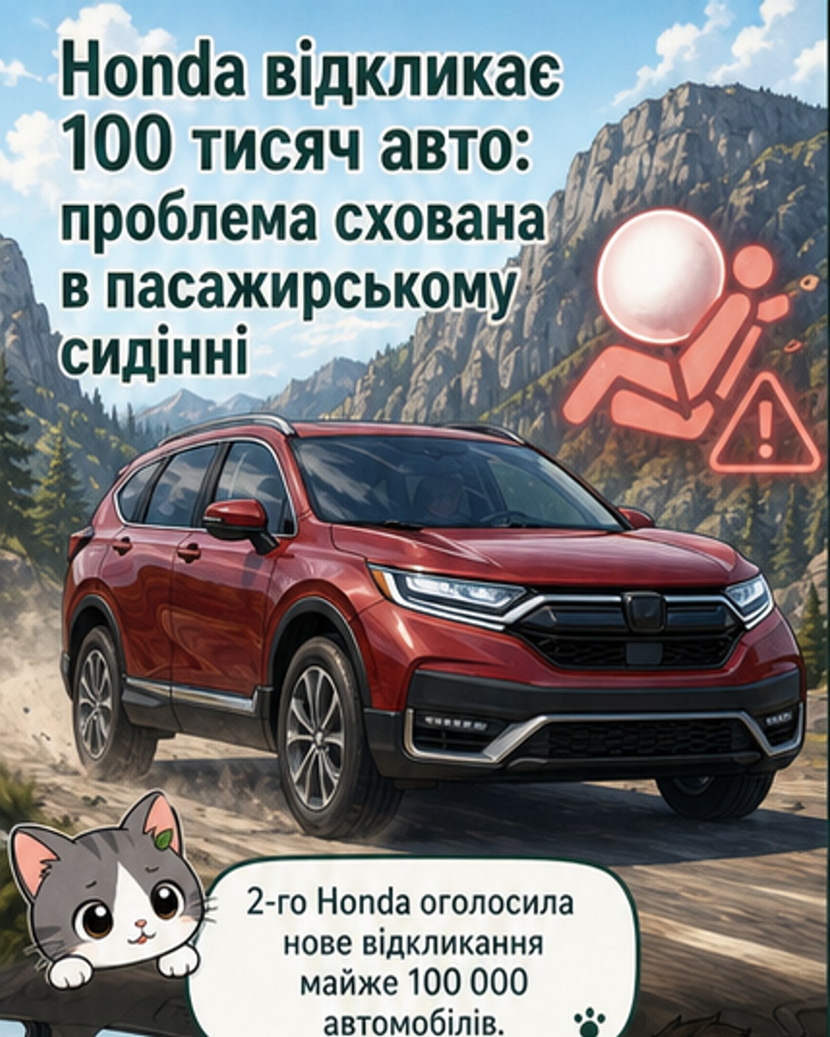 Honda відкликає 100 тис. авто