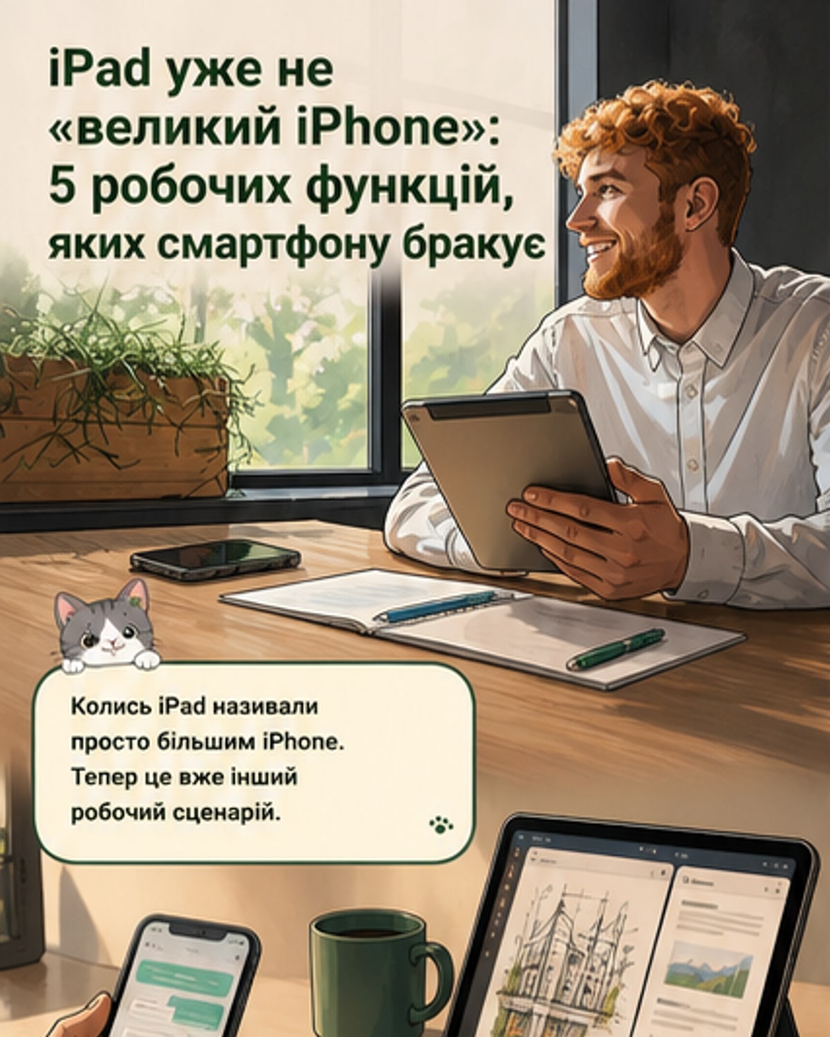 iPad — це не просто великий iPhone
