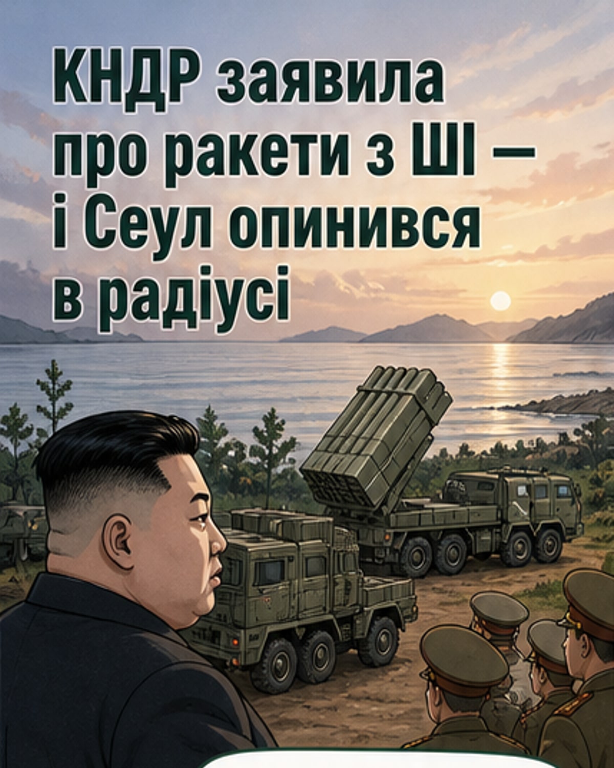 КНДР вперше випробувала ракети з ШІ