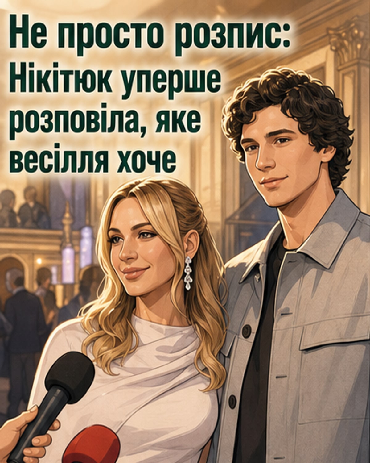 Леся Нікітюк розкрила своє ідеальне весілля