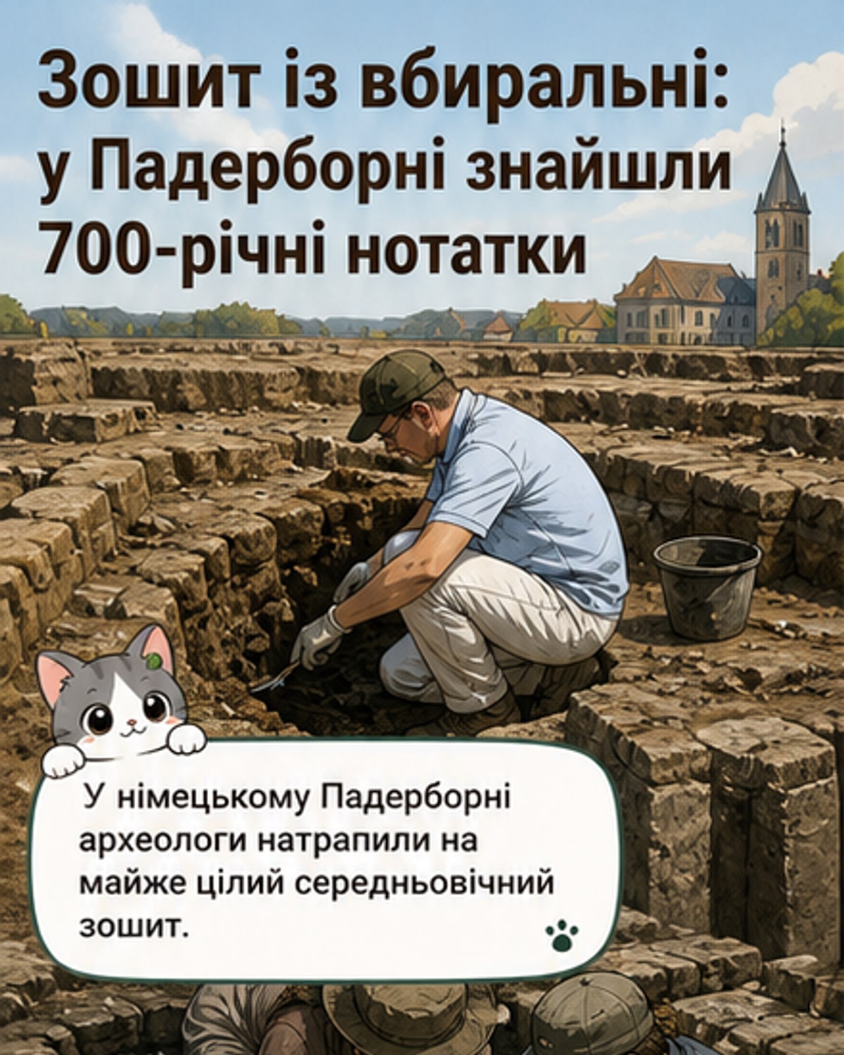 Знайшли зошит, старіший за 700 років