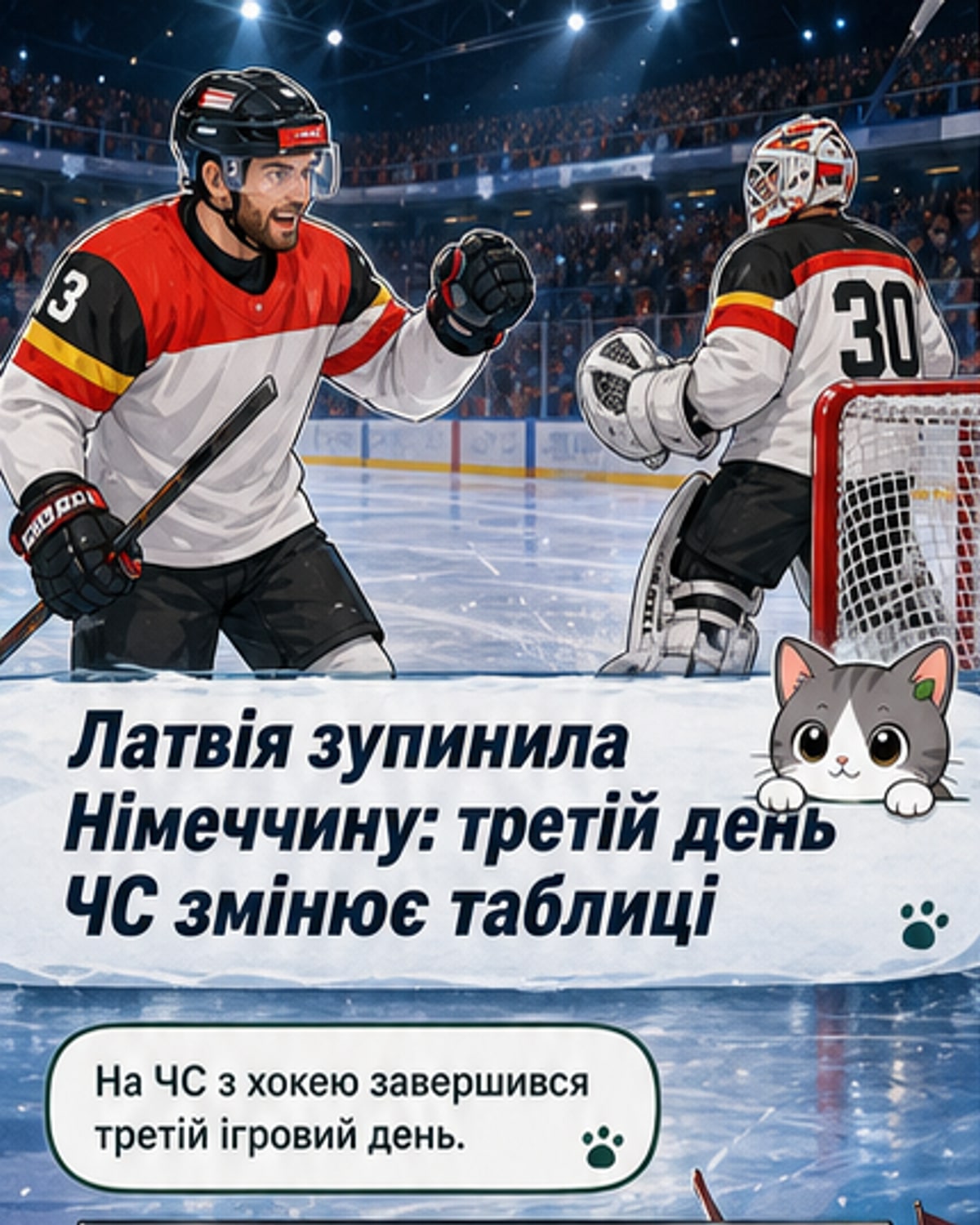 Латвія здивувала Німеччину