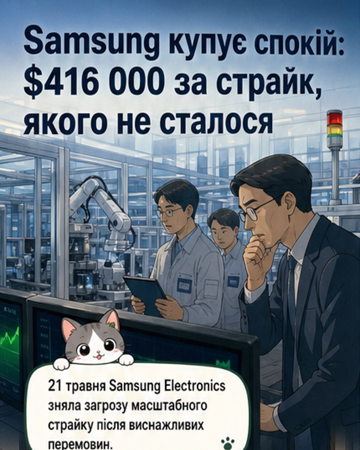 Samsung заплатив $416 тис. щоб уникнути страйку