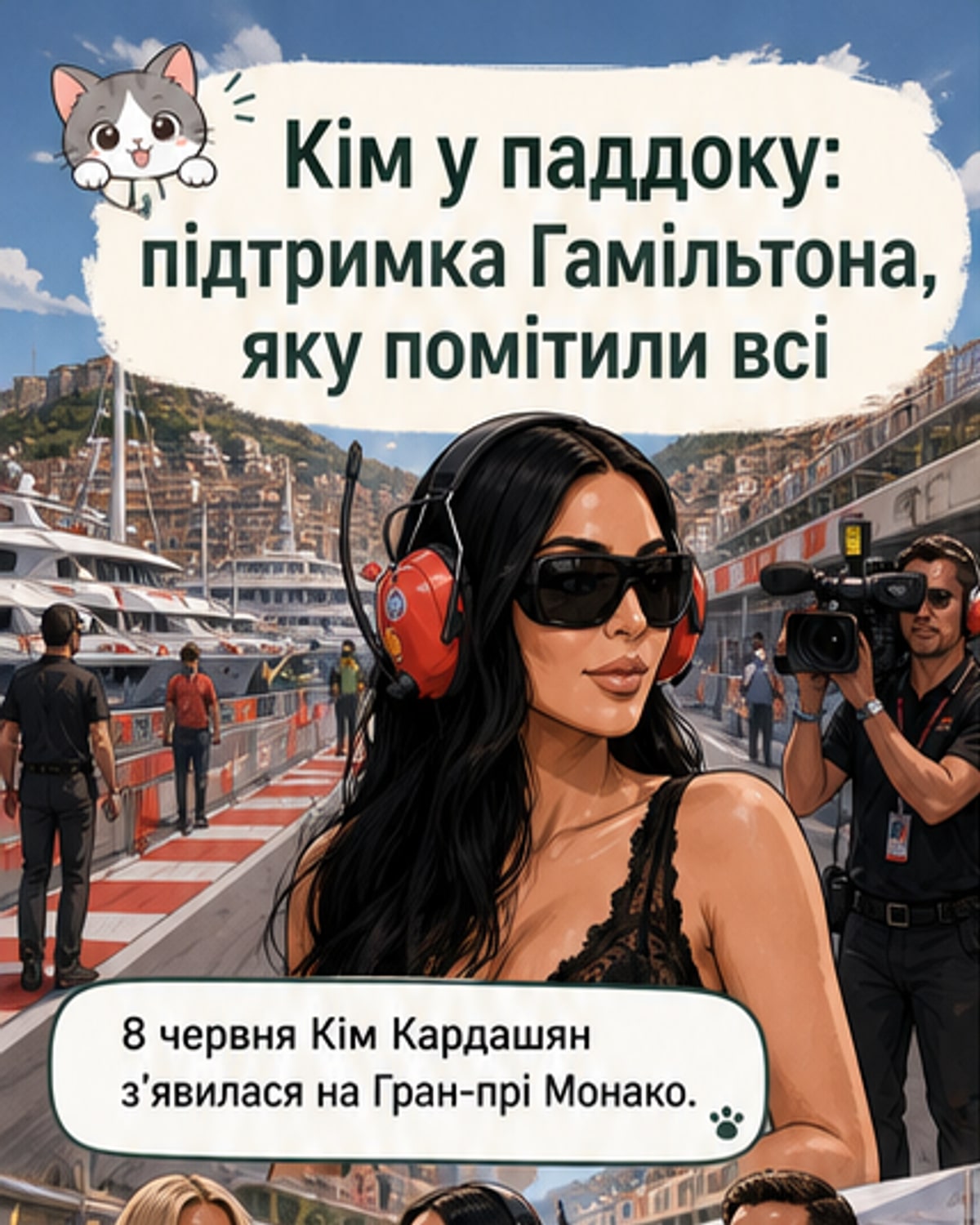 Кім Кардашян на Формулі-1