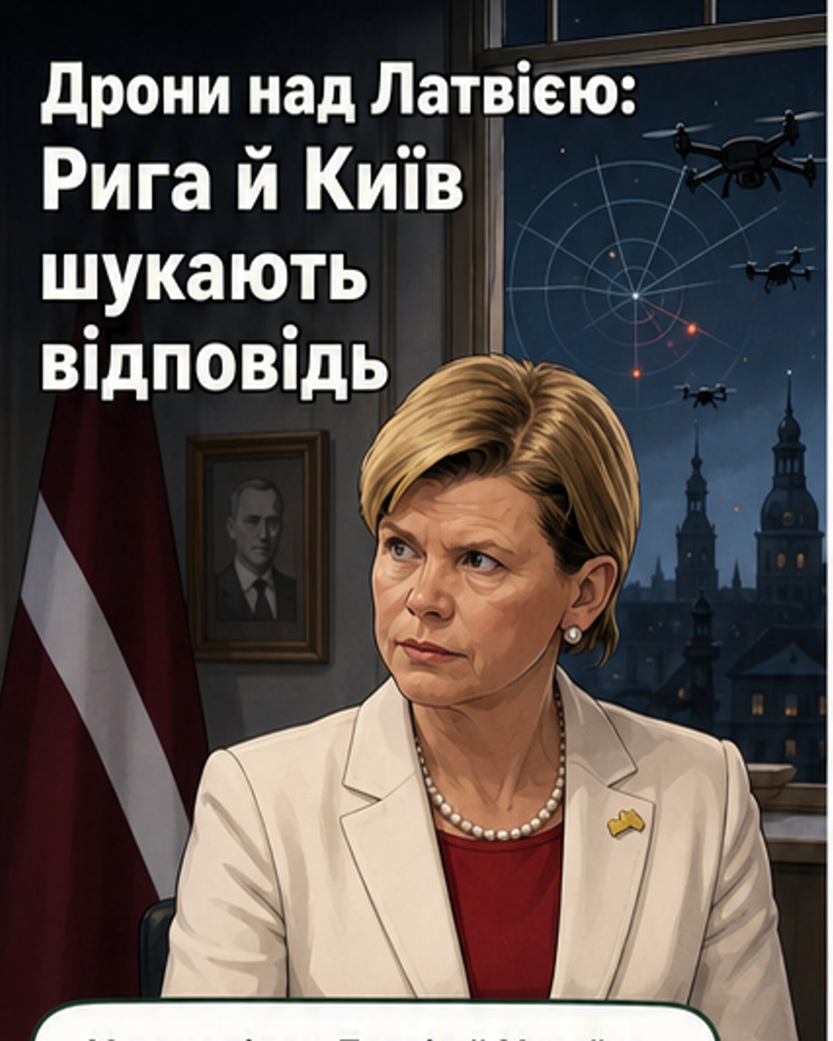 Латвія та Україна готують угоду з дронів