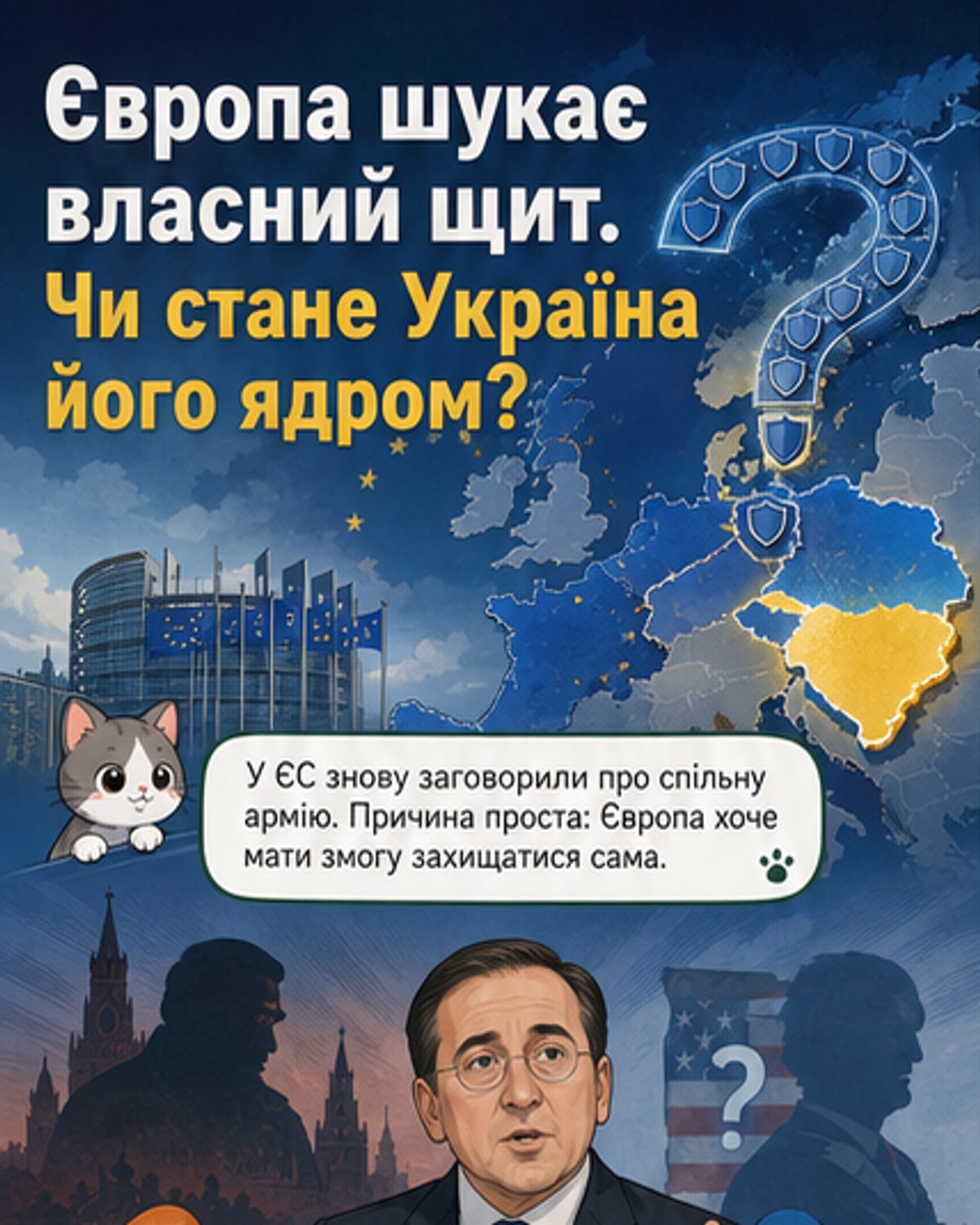 Європа готує власну армію — чи стане Україна її частиною?