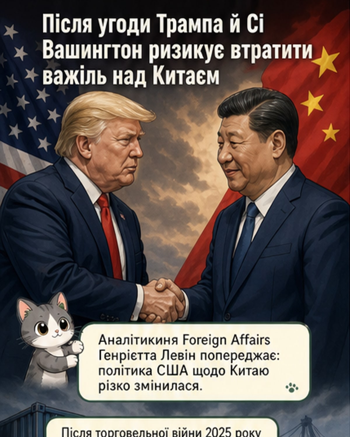 США втрачають стратегічну перевагу над Китаєм