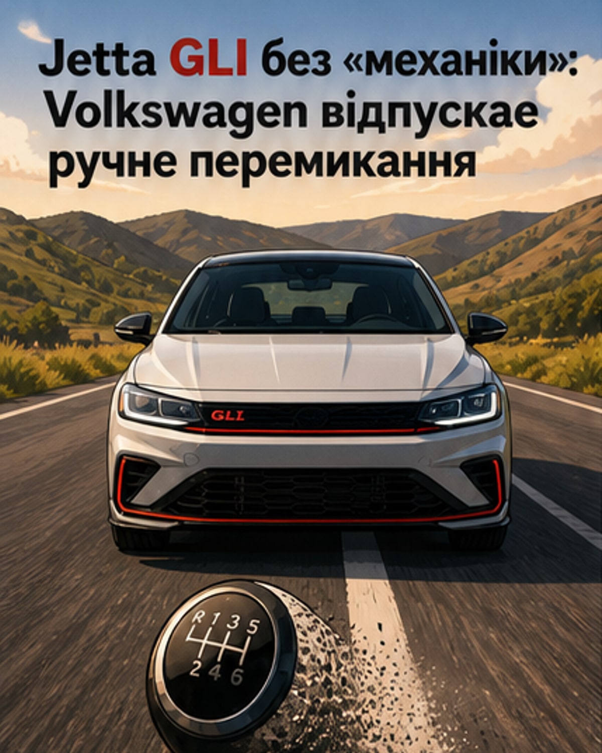Volkswagen припинив випуск Jetta GLI з «механікою»