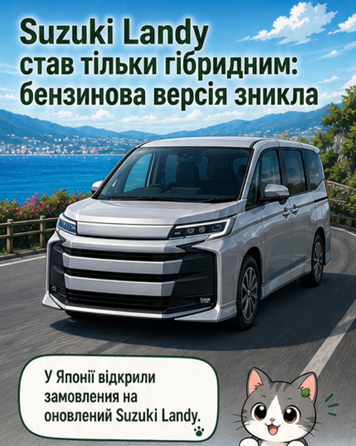 Suzuki повністю перейшов на гібриди з Landy