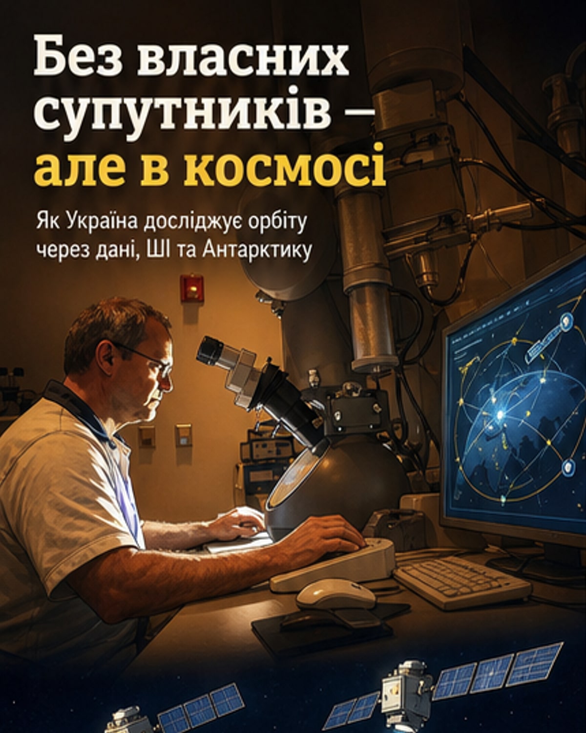 Як Україна досліджує космос без своїх супутників