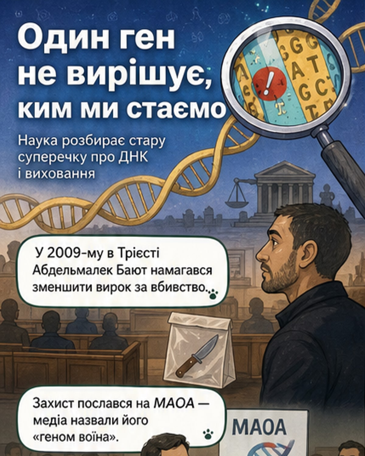 Що формує нашу особистість — гени чи виховання?