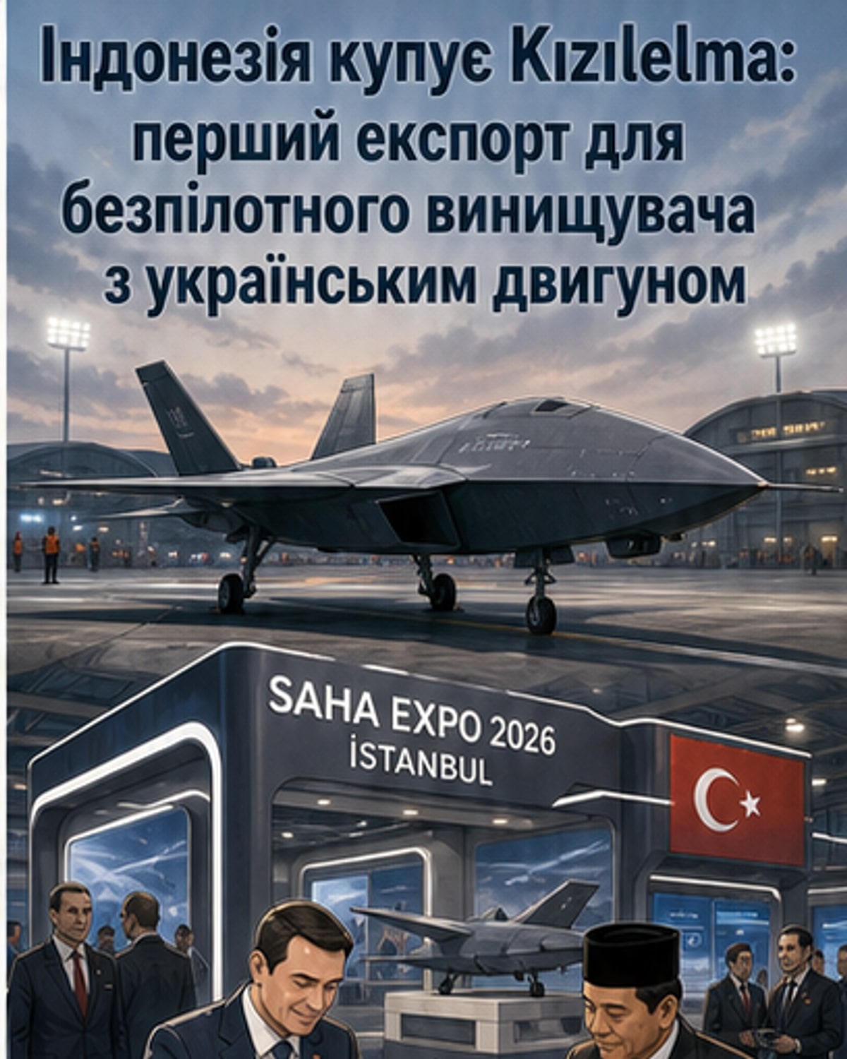 Індонезія купила турецькі дрони з українським двигуном