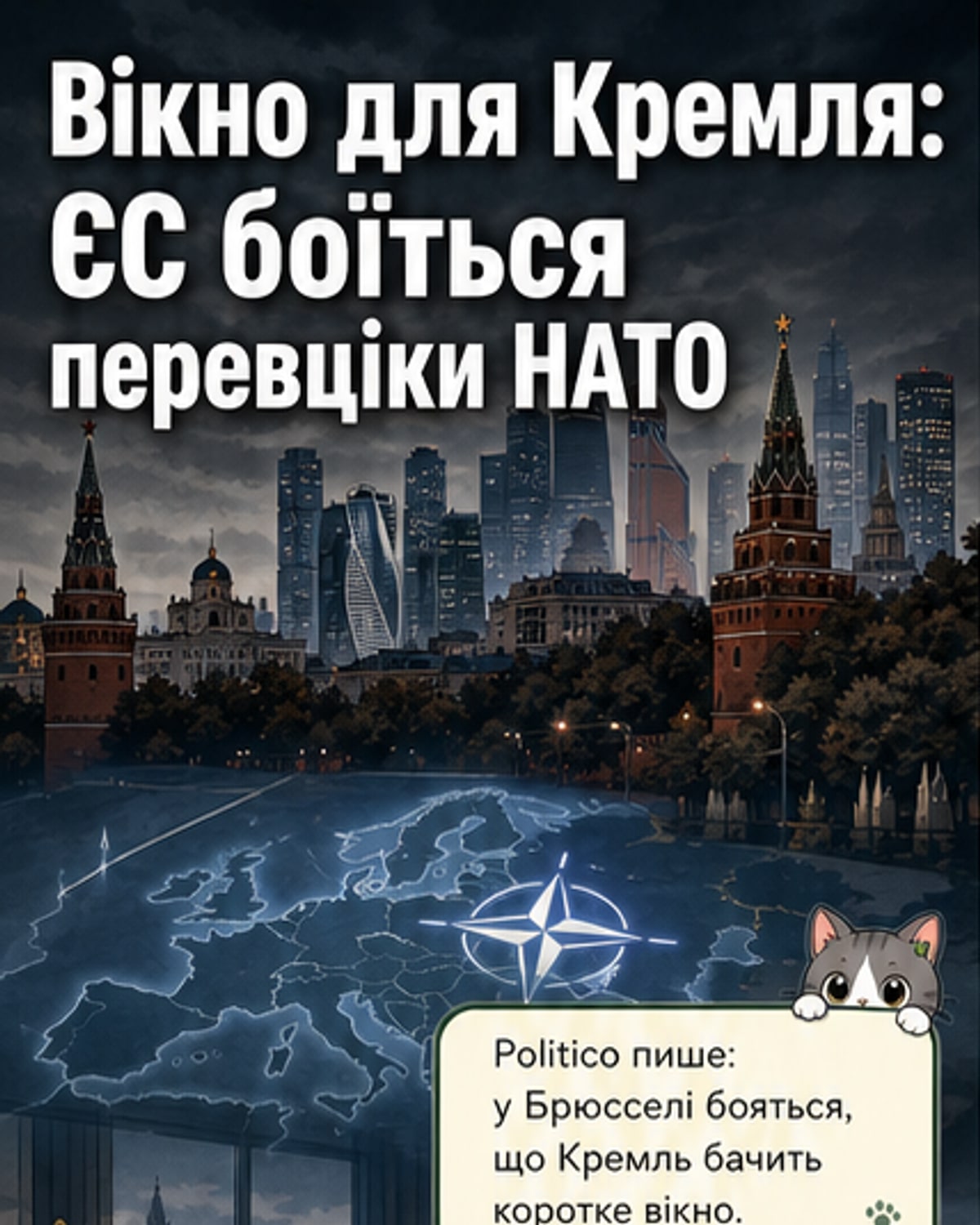 Росія може вдарити, поки НАТО у вагах