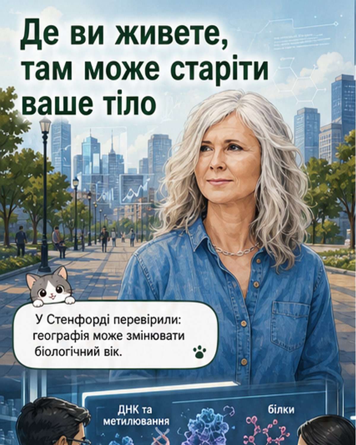 Місце проживання впливає на старіння