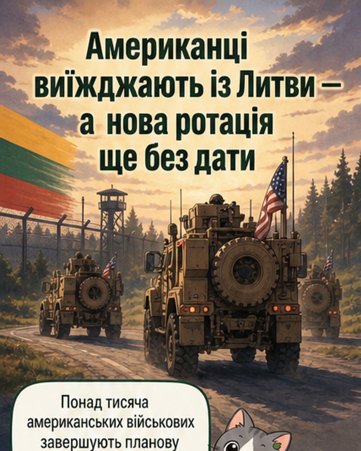 США виводять війська з Литви