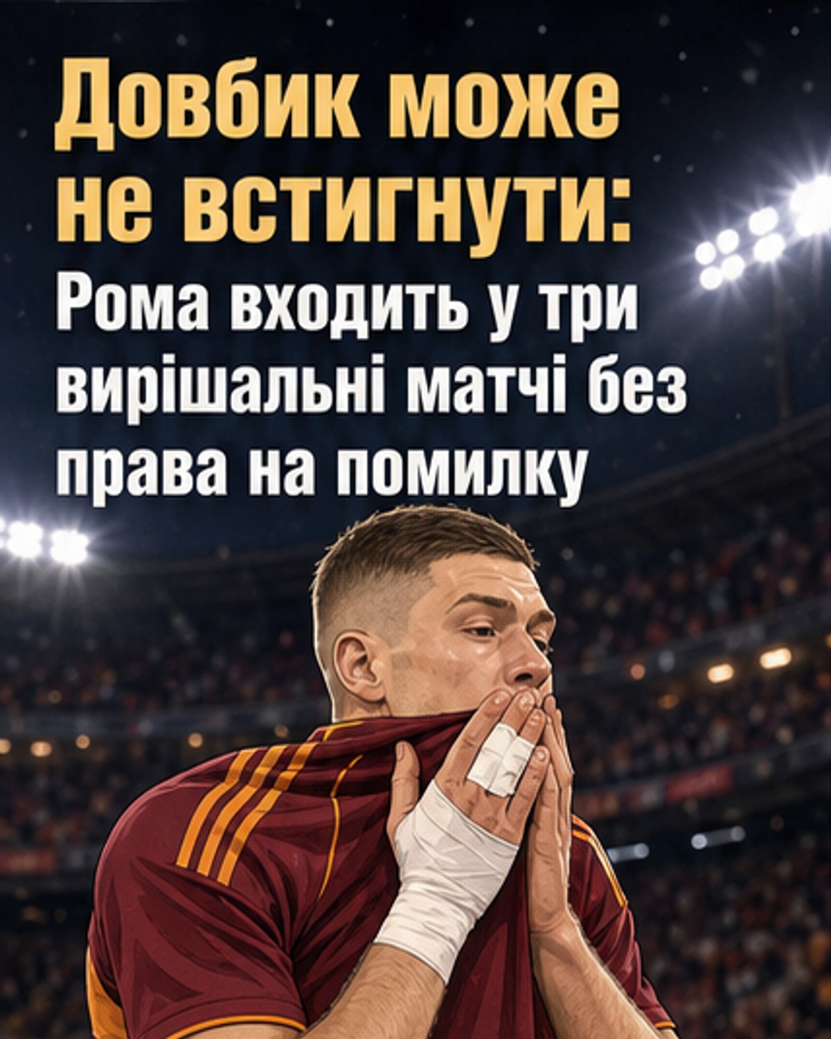 Довбик ще не готовий до гри