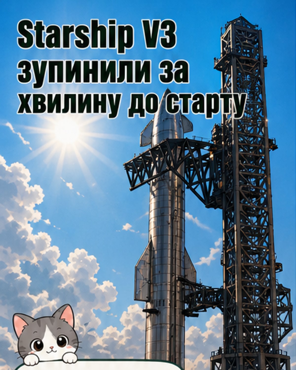 SpaseX скасувала запуск Starship