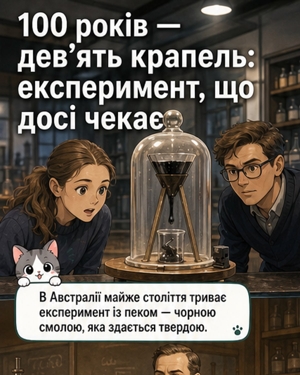 Експеримент триває 100 років