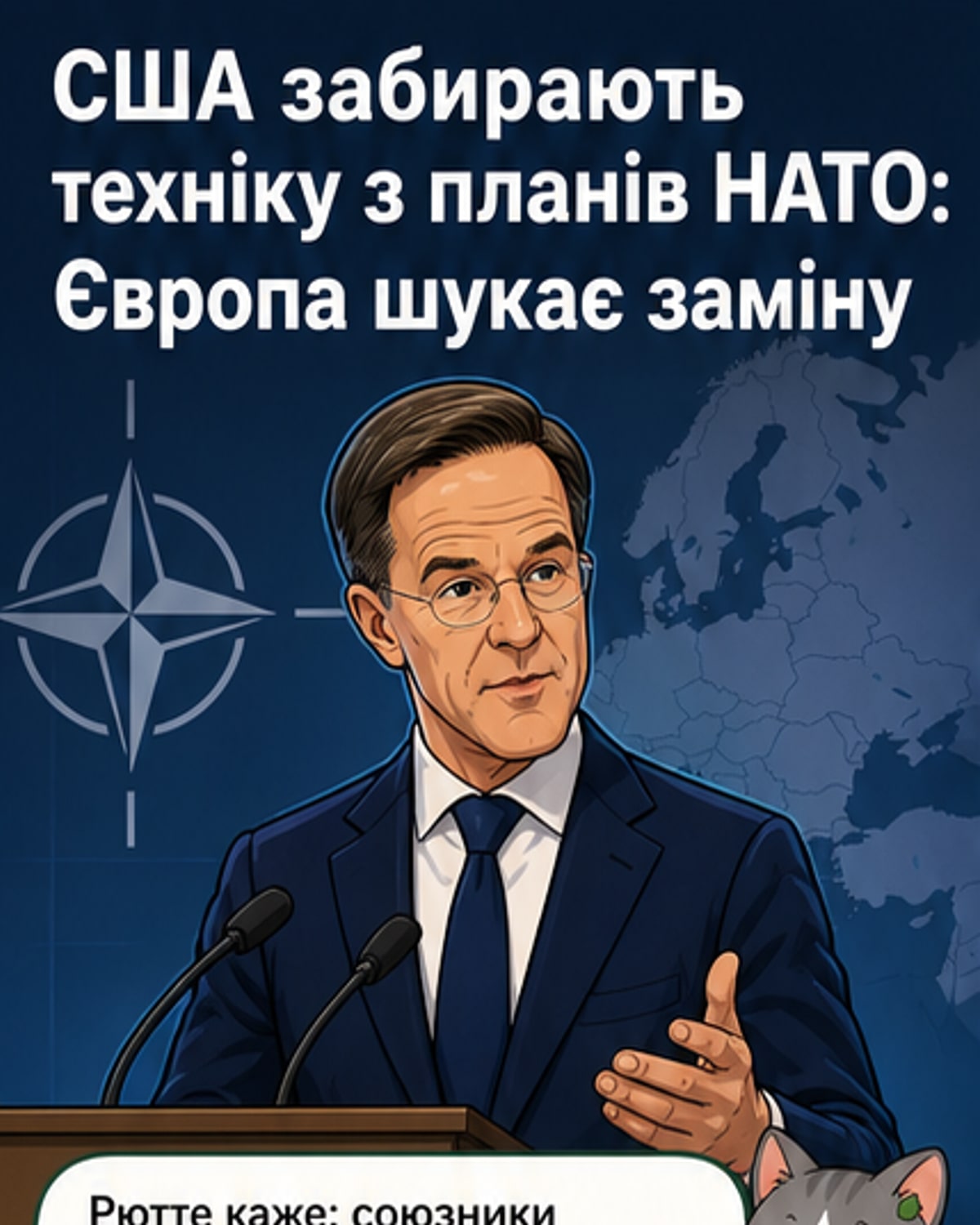 Європа бере на себе більше зброї НАТО