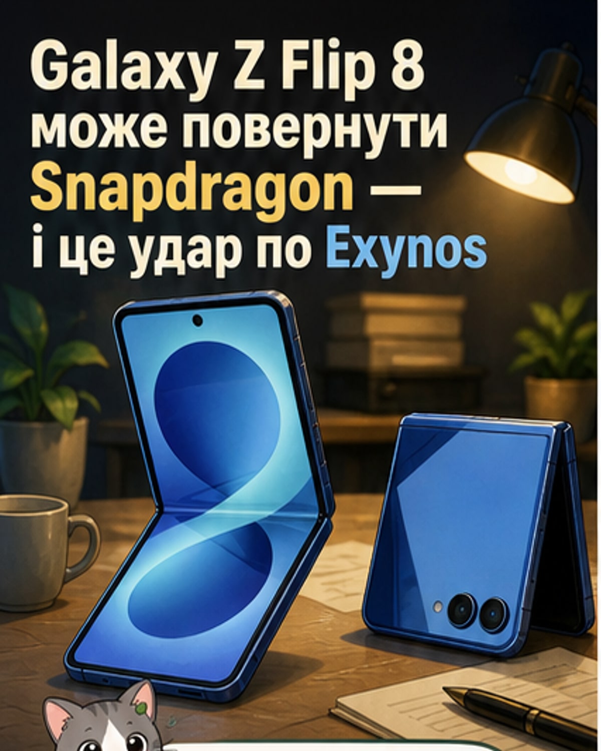 Galaxy Z Flip 8 отримає Snapdragon