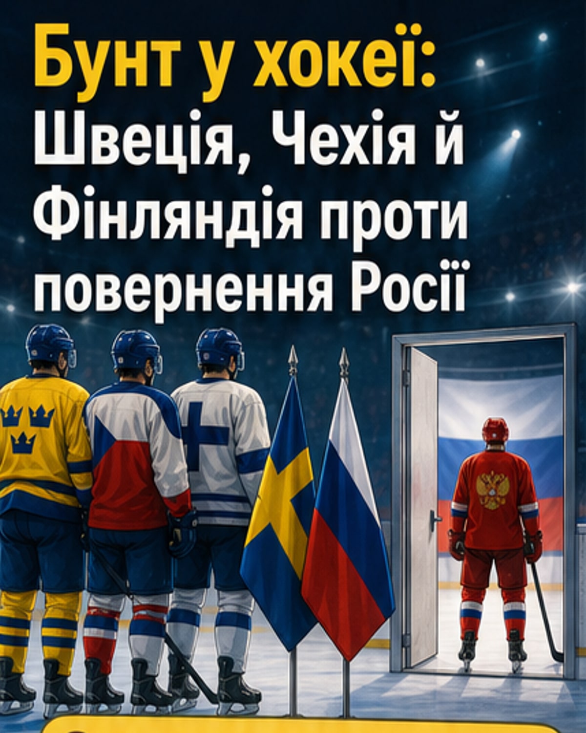 Хокейний бунт Європи проти Росії