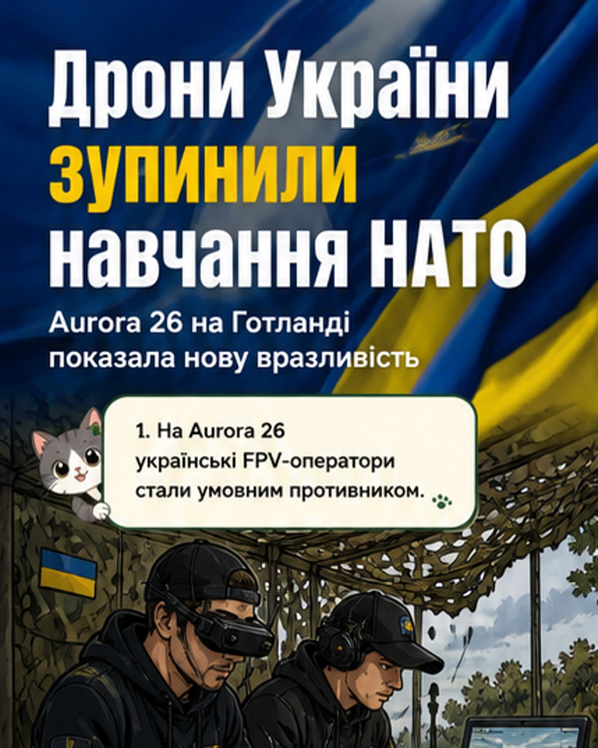 Як українські дрони змінили НАТО