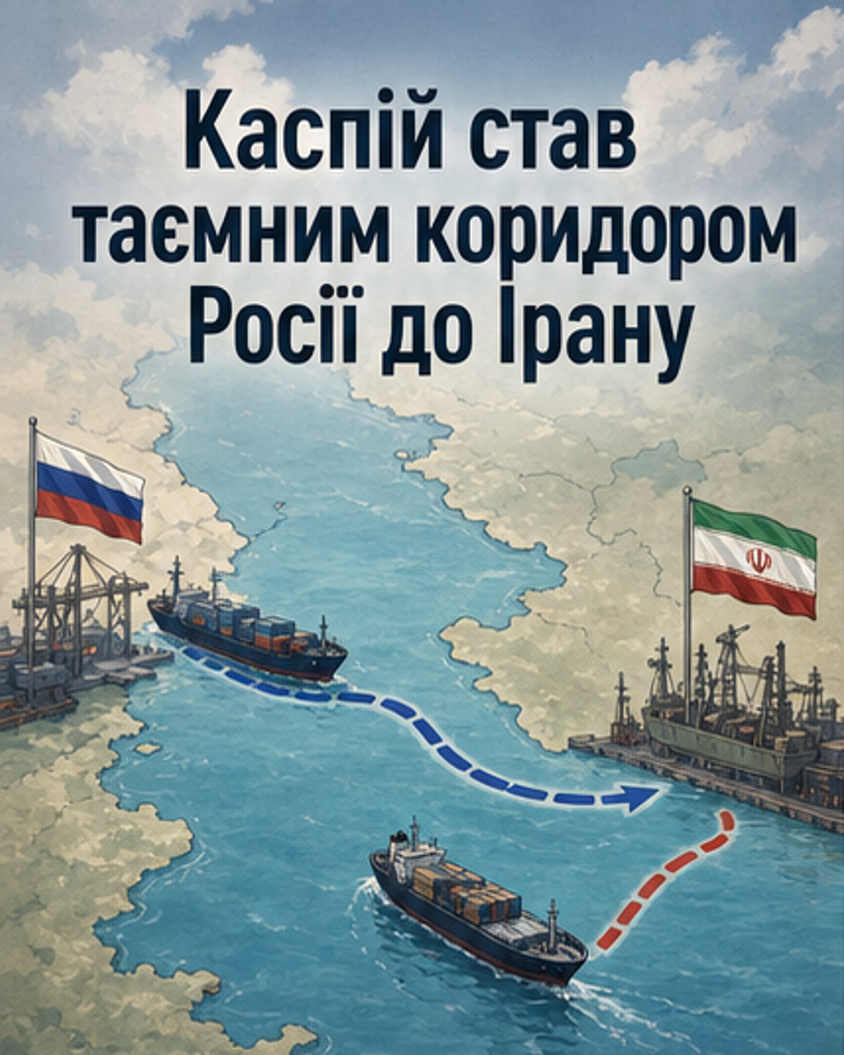 Каспійське море — новий фронт постачань