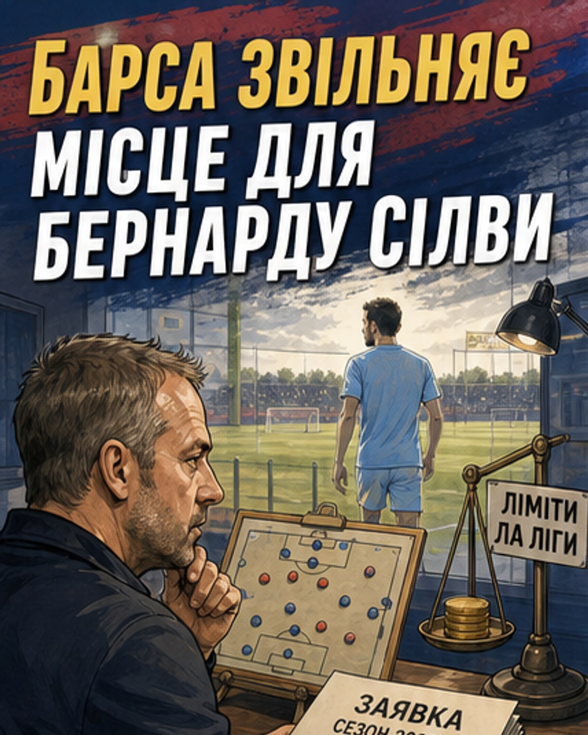 «Барселона» очищає склад для Бернарду Сілви