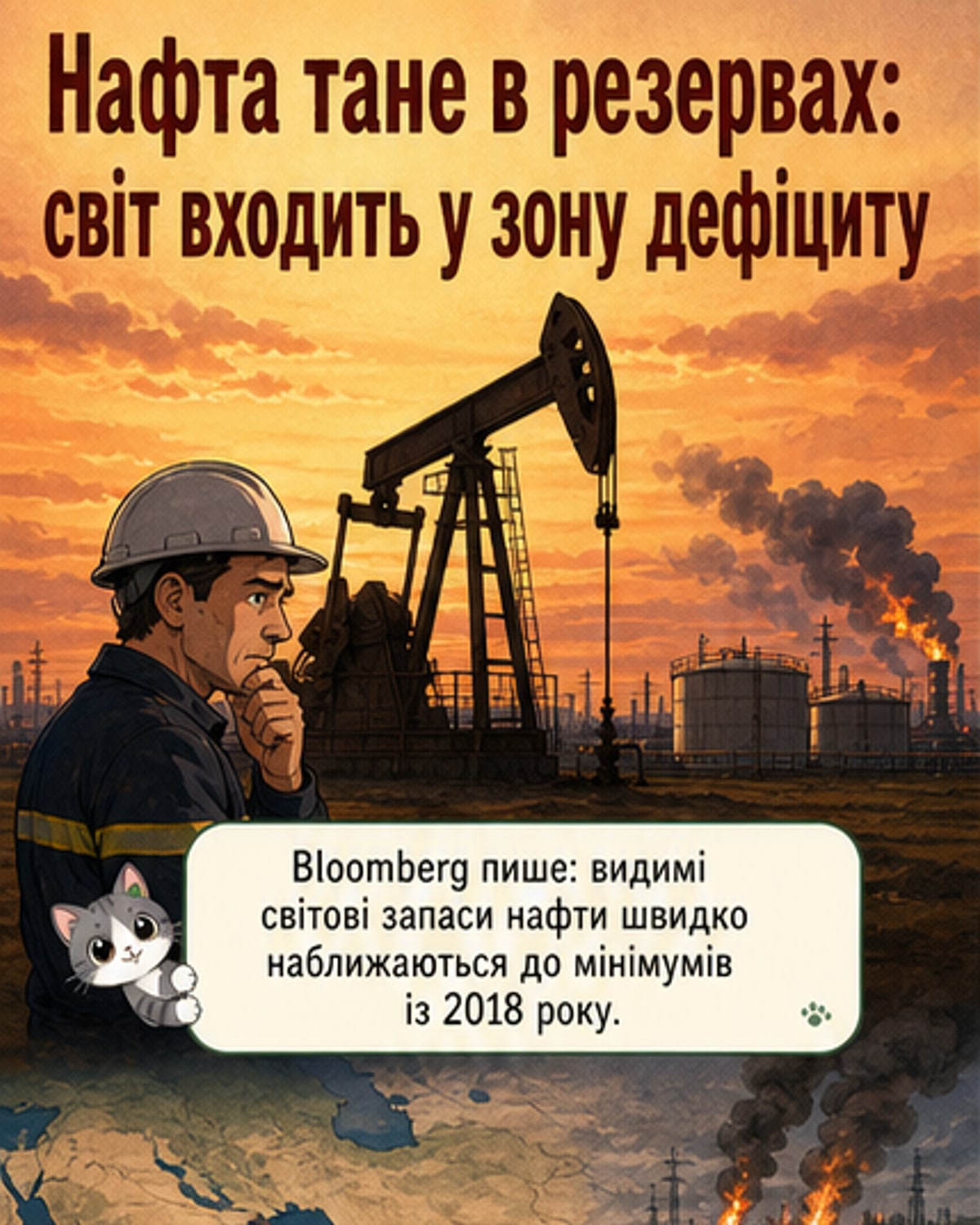 Нафтовий дефіцит: світ на межі