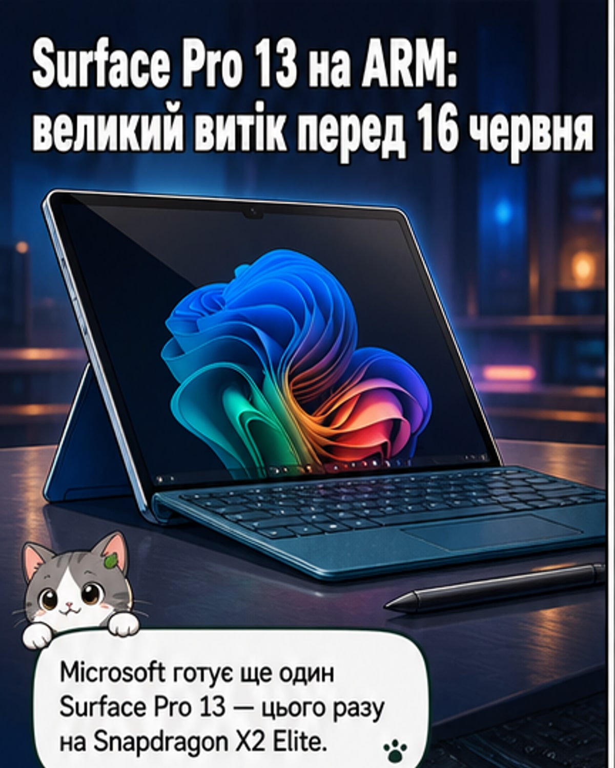 Новий Surface Pro на чипі Snapdragon