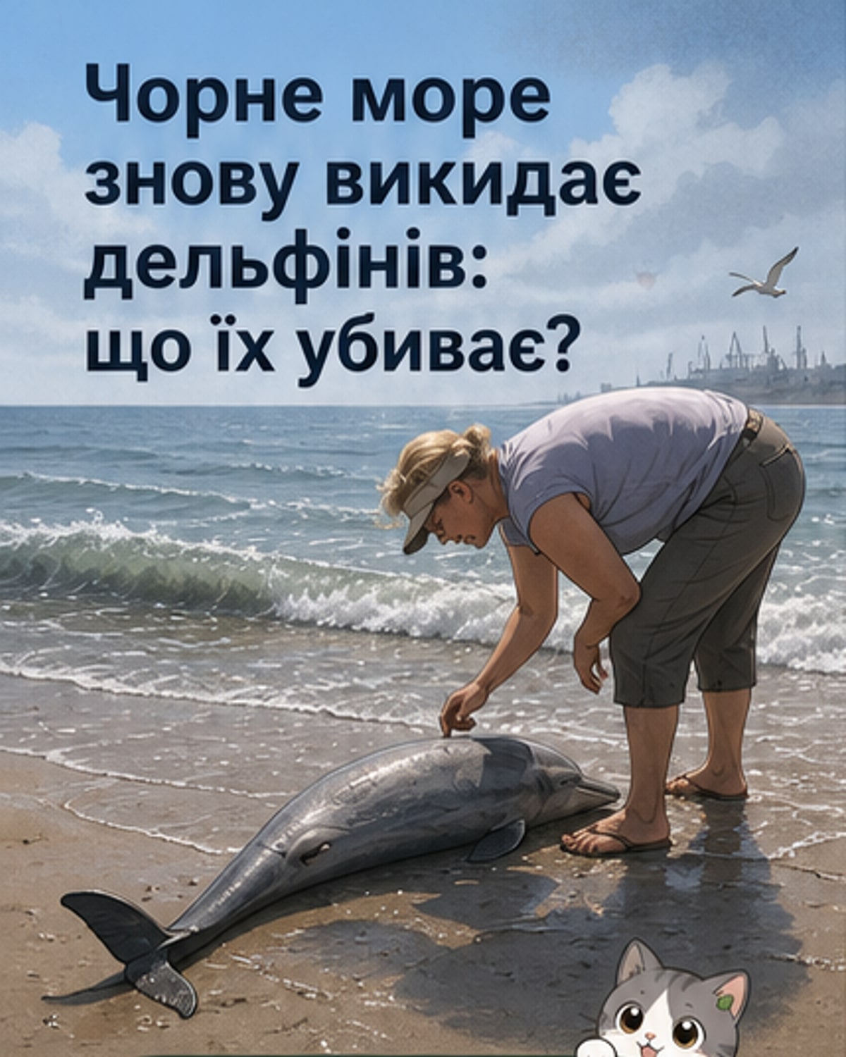 Чому гинуть дельфіни в Чорному морі