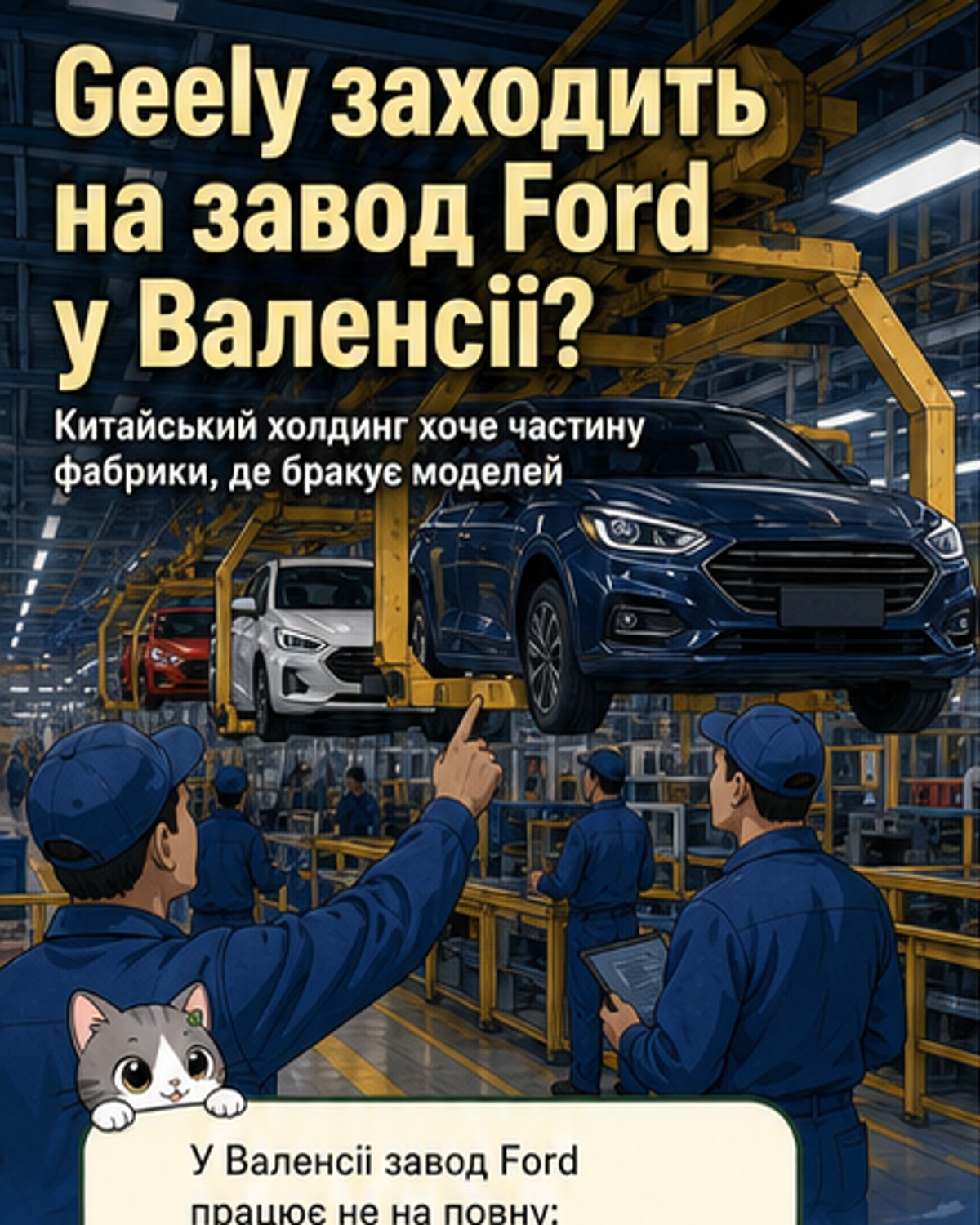 Geely входить на ринок ЄС через Ford