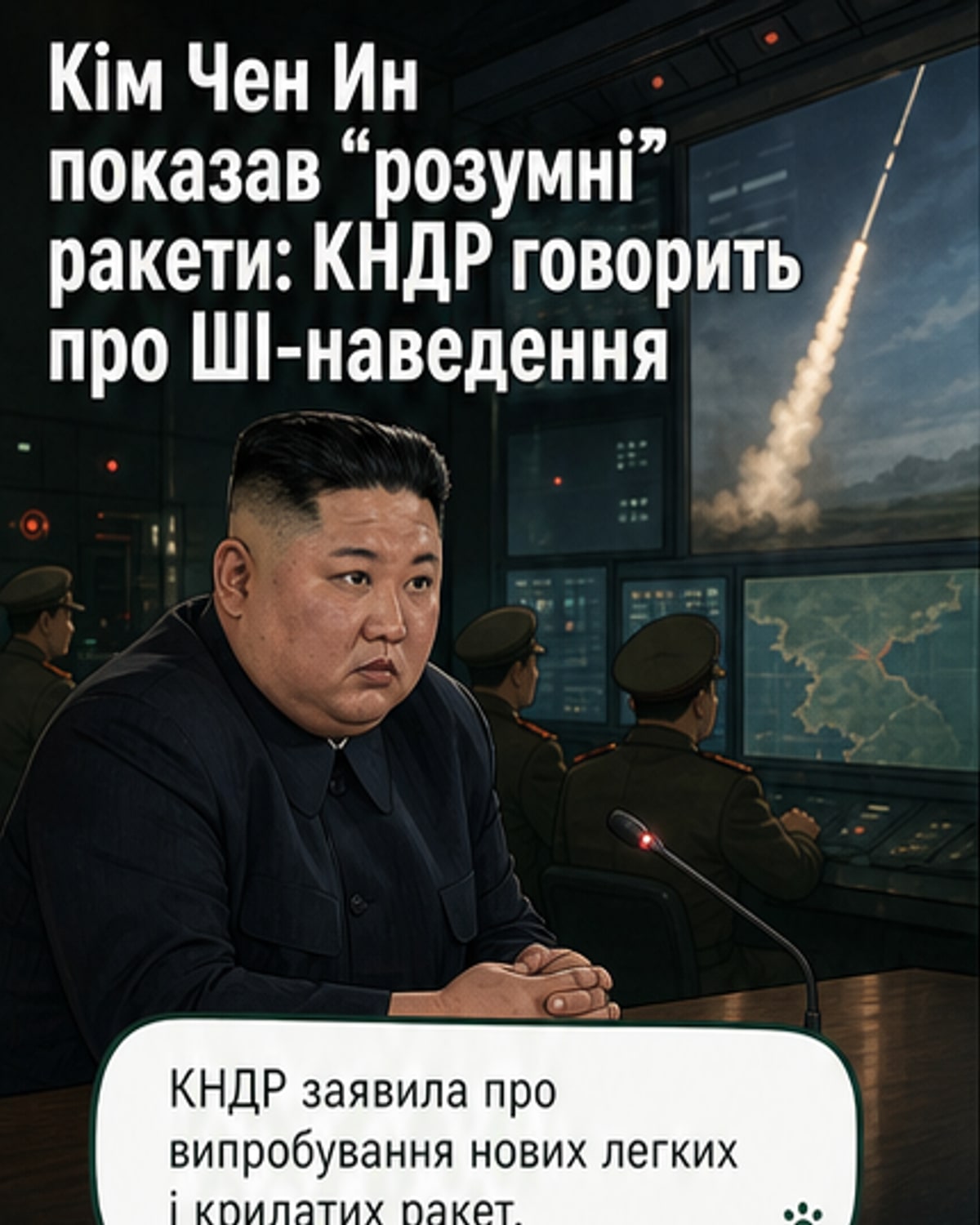 КНДР випробувала «розумні» ракети з ШІ