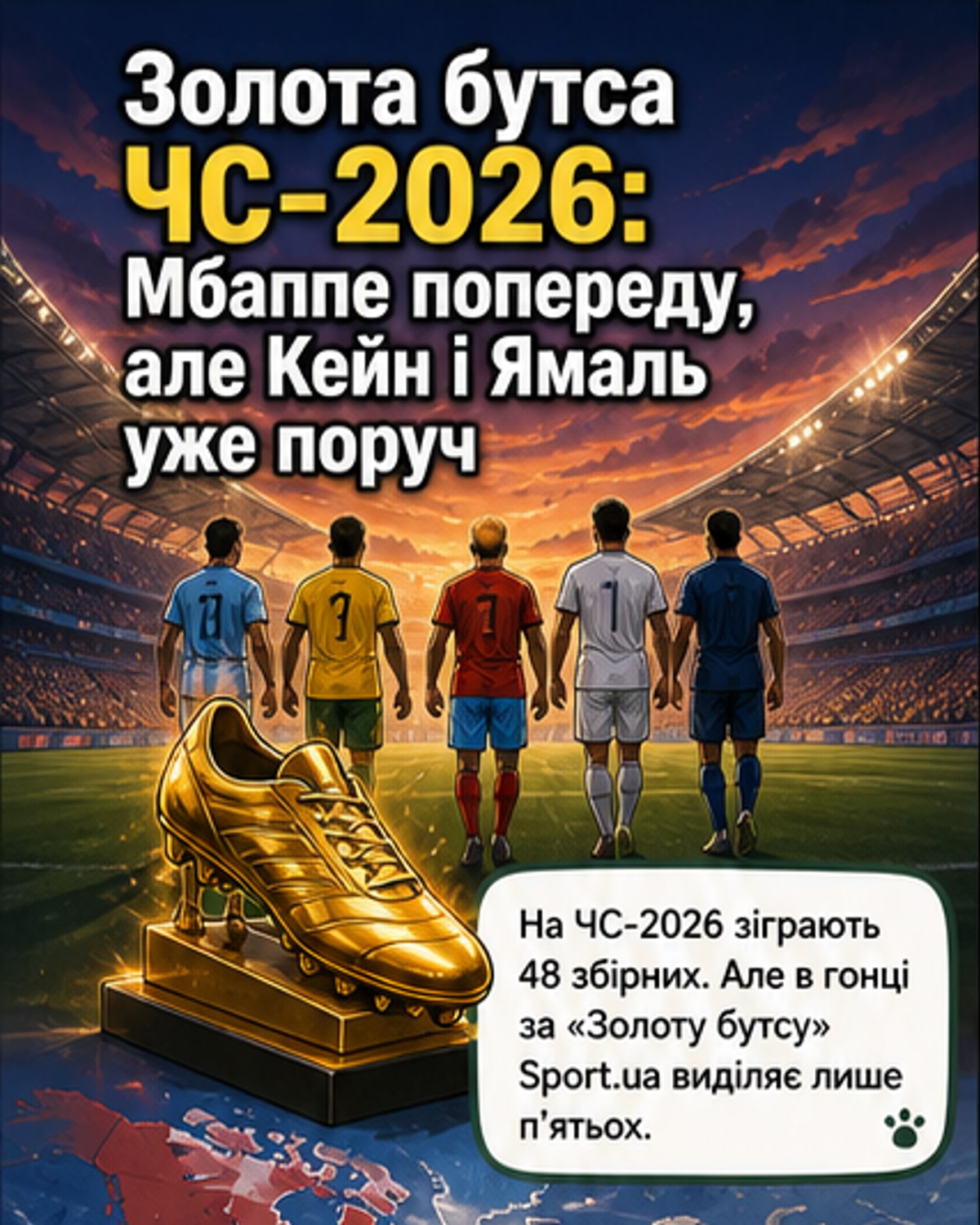 Хто здобуде Золоту бутсу на ЧС-2026?