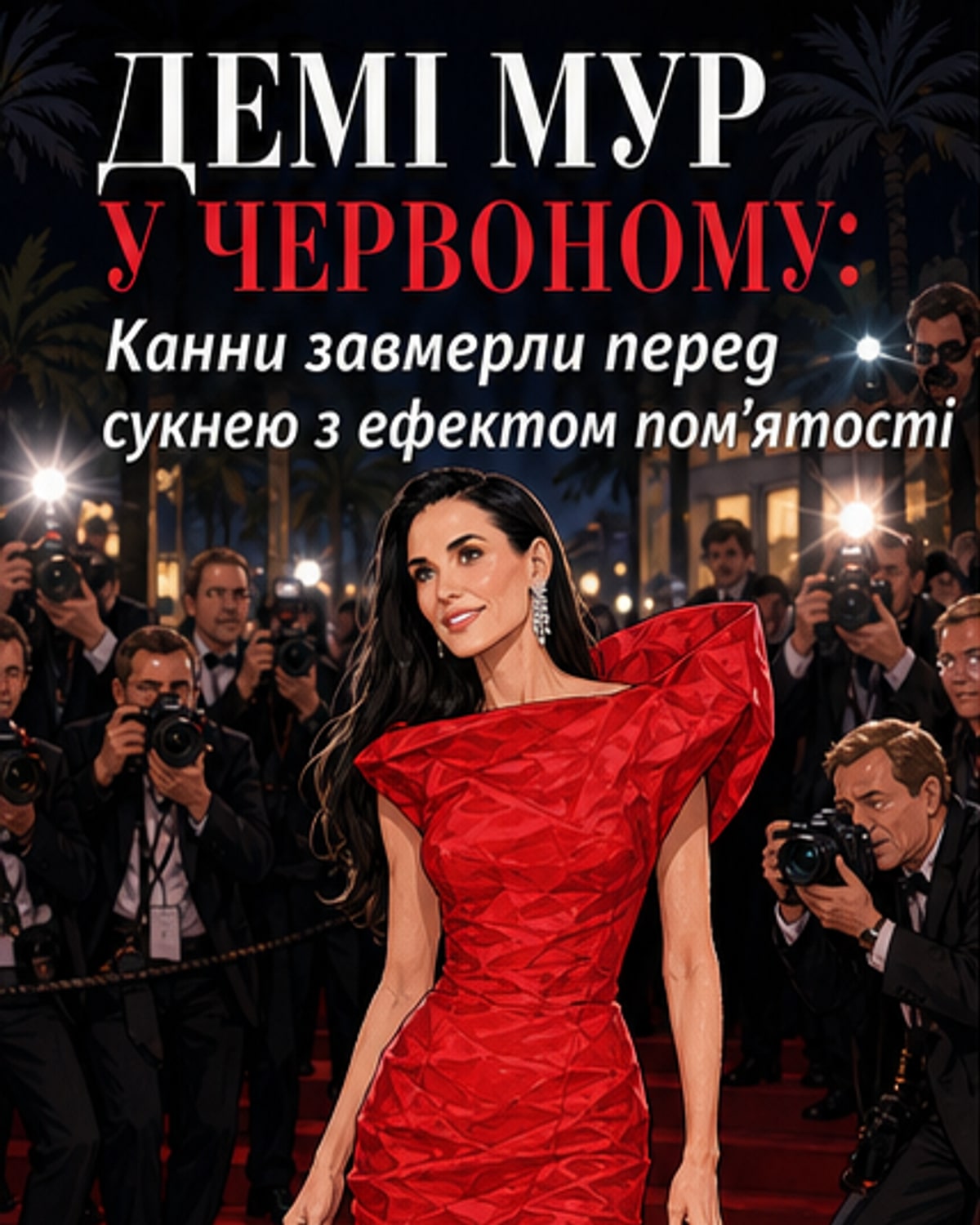 Демі Мур засяяла на Червоній дорозі