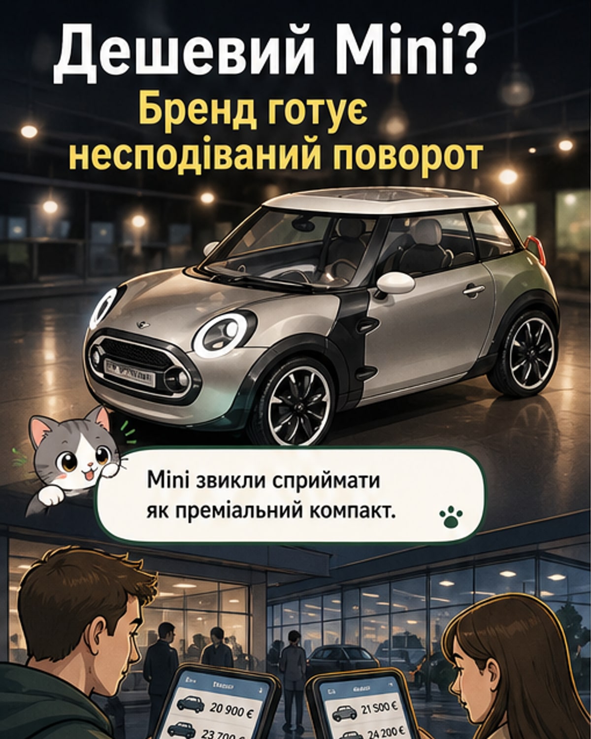 Mini створить найдешевшу модель