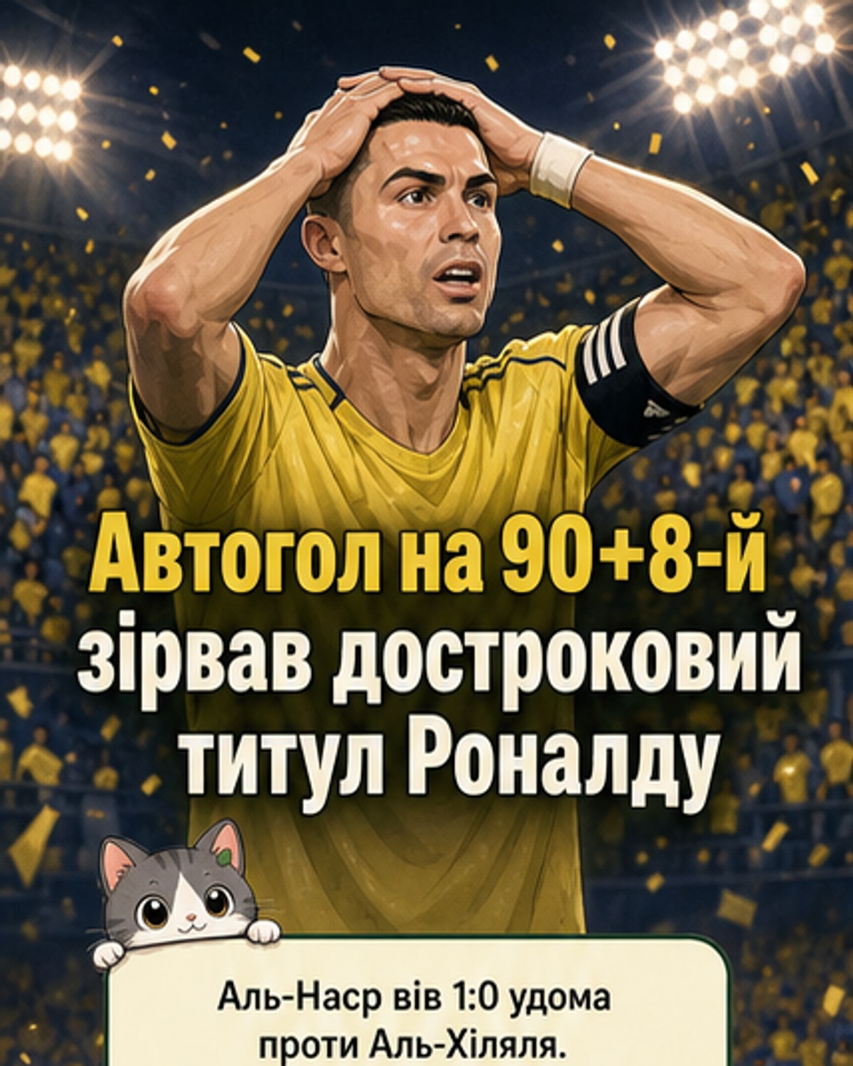 Автогол на 98-й хвилині врятував «Аль-Хіляль»