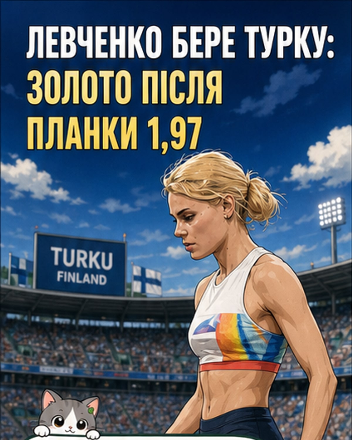 Левченко виграла змагання в Фінляндії