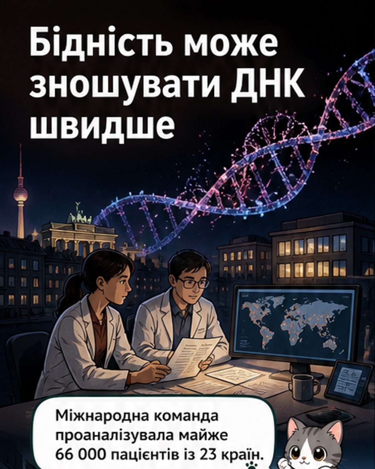 Бідні старіють швидше: ДНК зношується під тиском