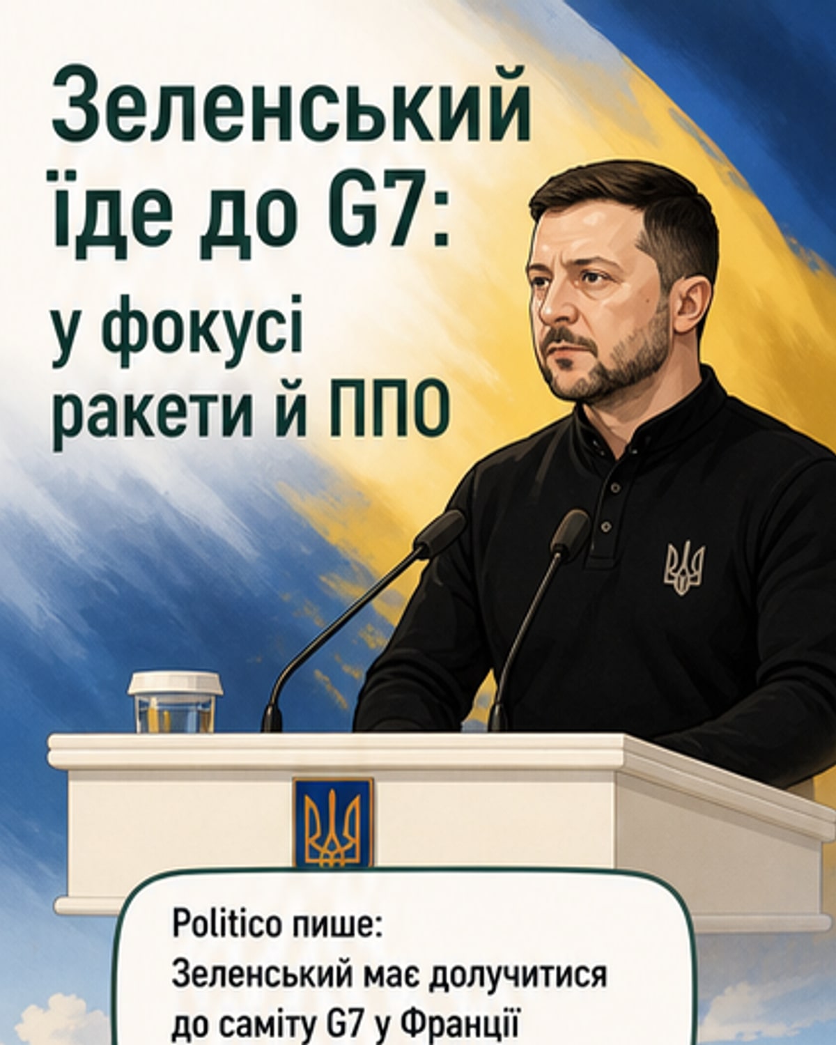 Зеленський на G7: обговорення міжнародної підтримки