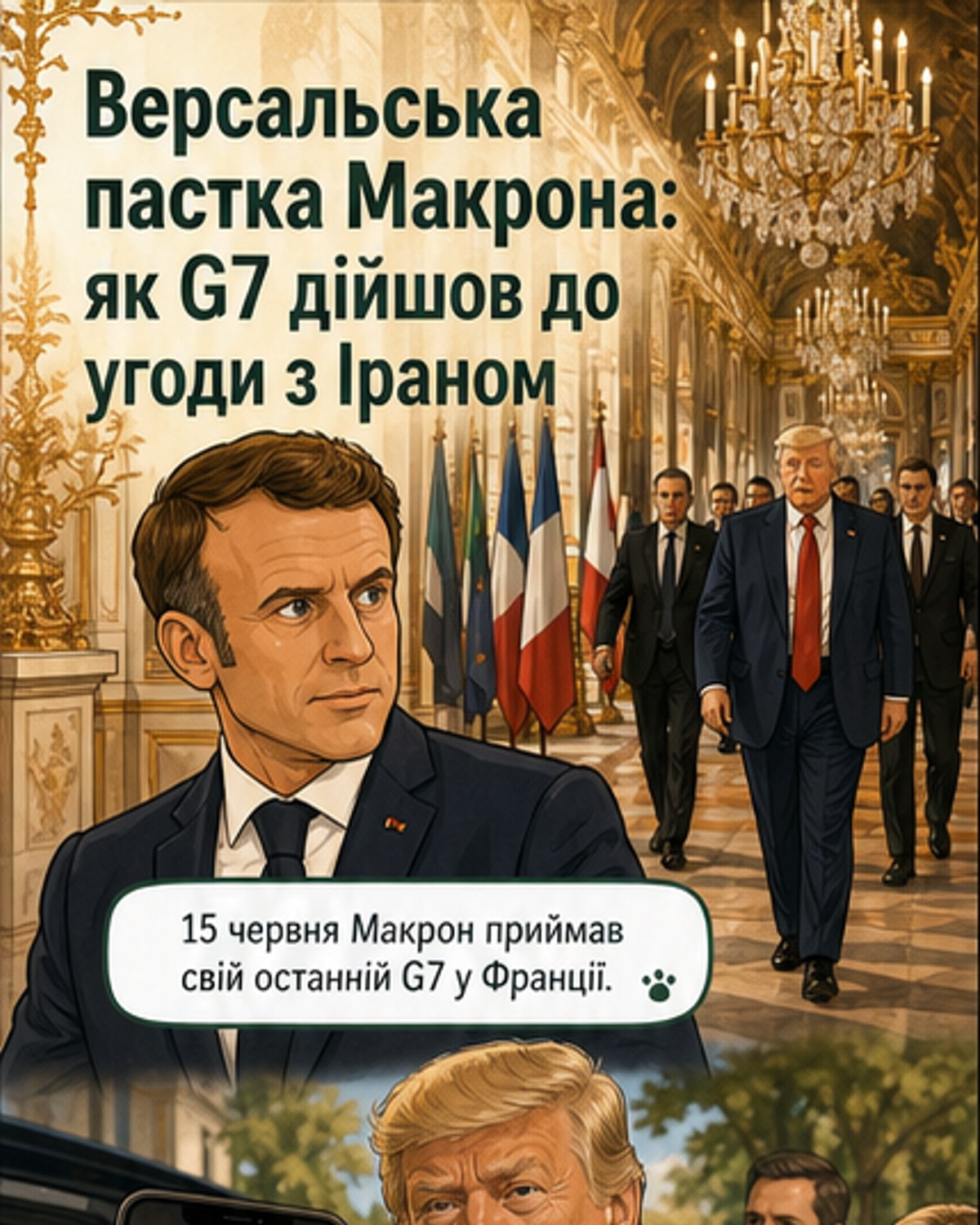 Макрон влаштував дипломатичну сенсацію