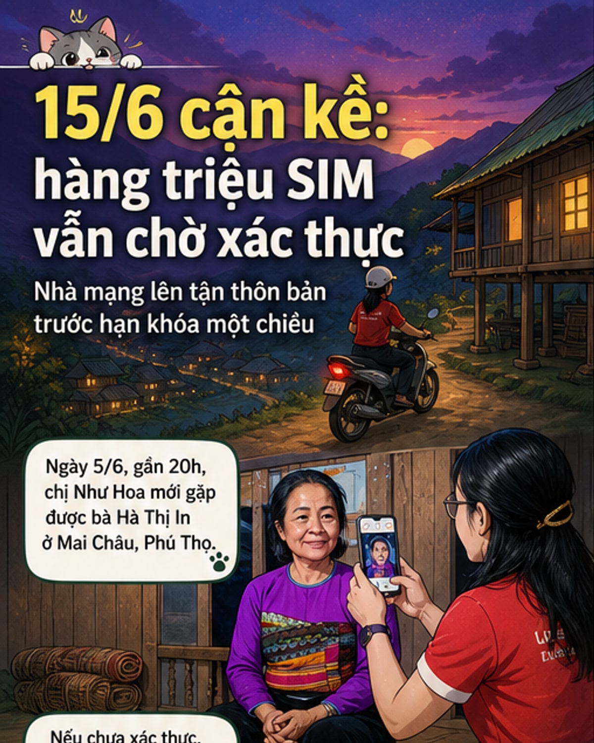 Nhà mạng chạy nước rút xác thực SIM