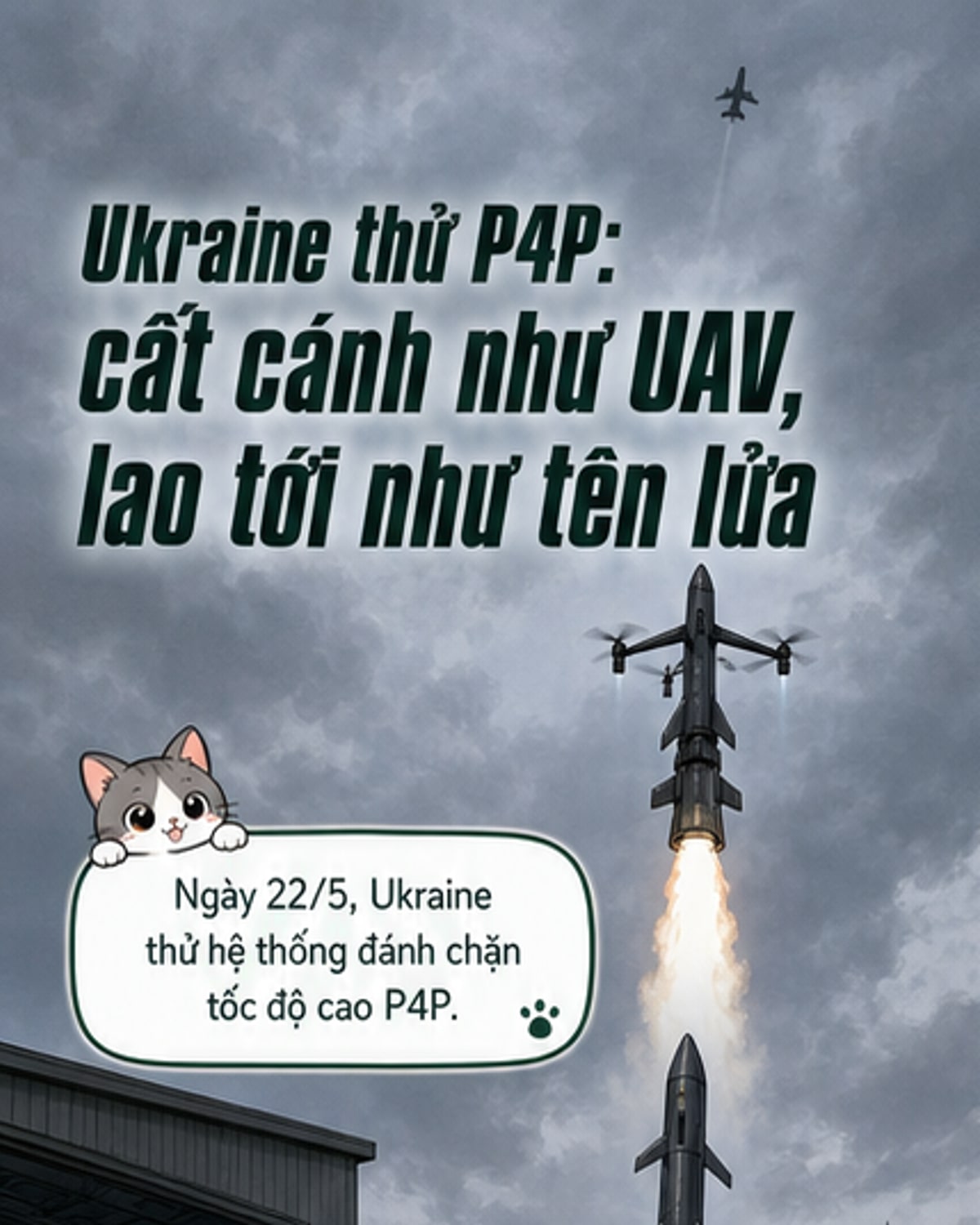 Vũ khí chống UAV mới của Ukraine