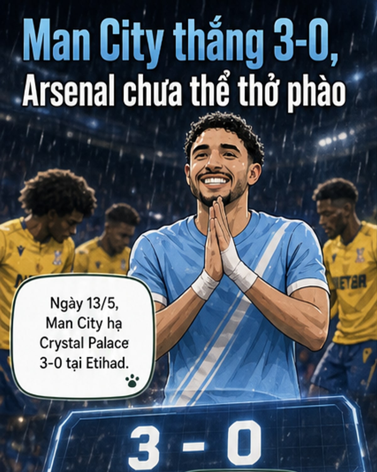 Man City níu hy vọng vô địch